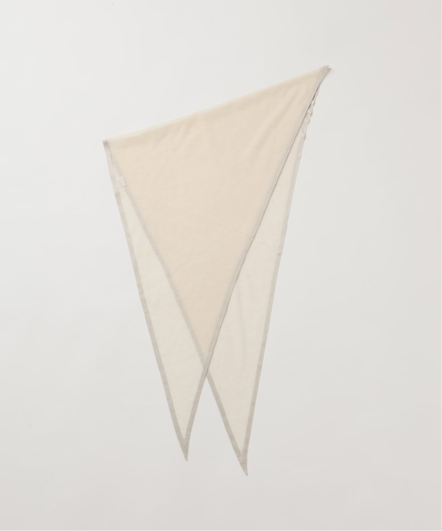 予約》ASAUCE MELER / アソースメレ 別注 HG TRIM TRIANGLE ストール