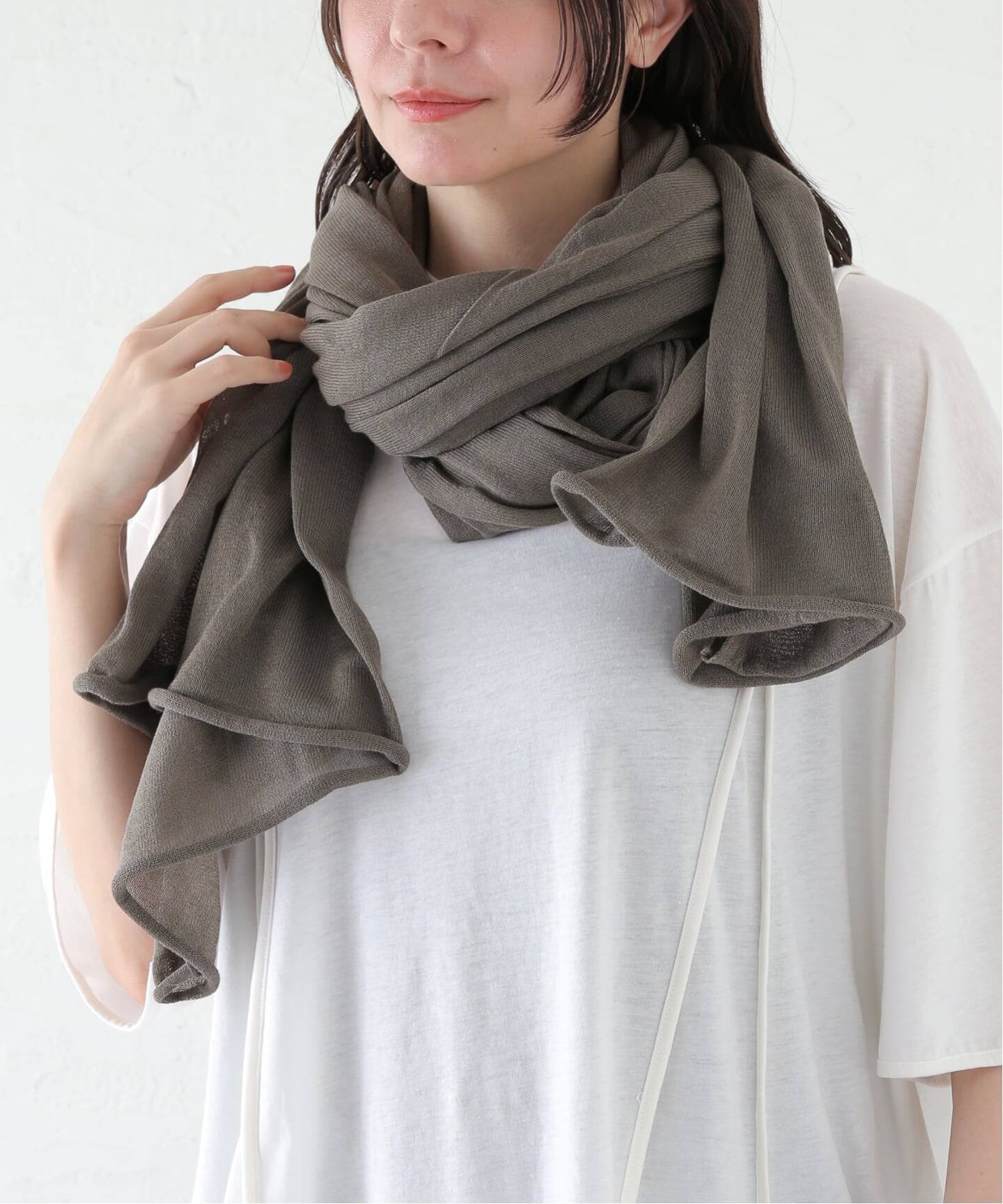 LAUREN MANOOGIAN / ローレン マヌージアン VEIL WRAP ストール