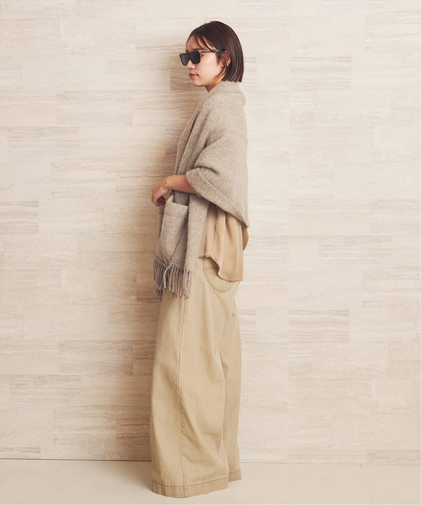 追加》LAPUAN KANKURIT / ラプアンカンクリ 別注 POCKET ショール