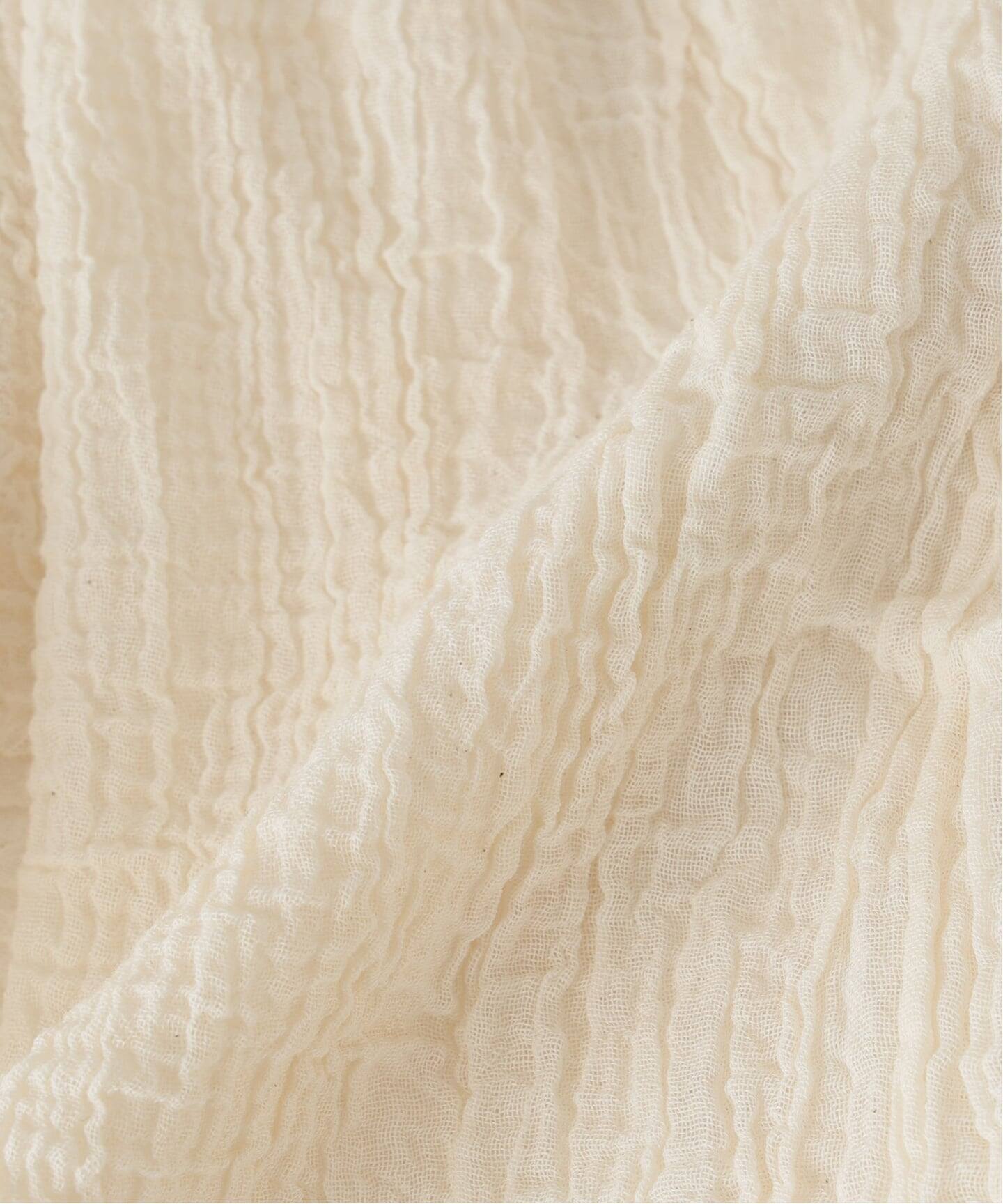 新品タグ付☆plage別注　アトリエフランセ　PAREOストール　ナチュラル　白 追加予約》LES ATELIERS FRANCAIS DE CONFECTION 別注 PAREO スカーフ
