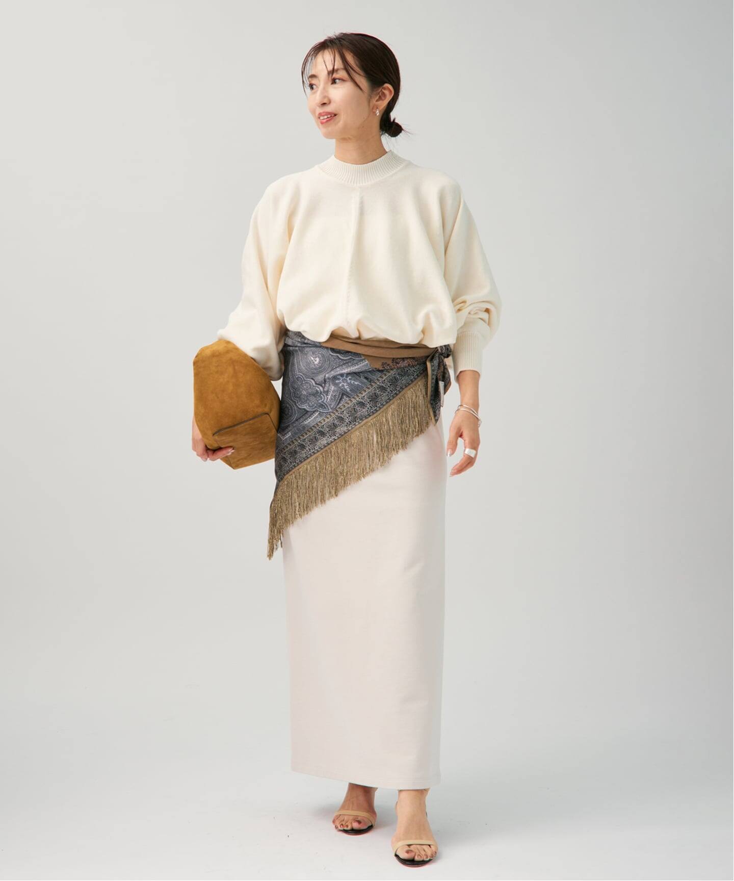 PIERRE LOUIS MASCIA ピエール ルイマーシャ Triangular Shawl 517567