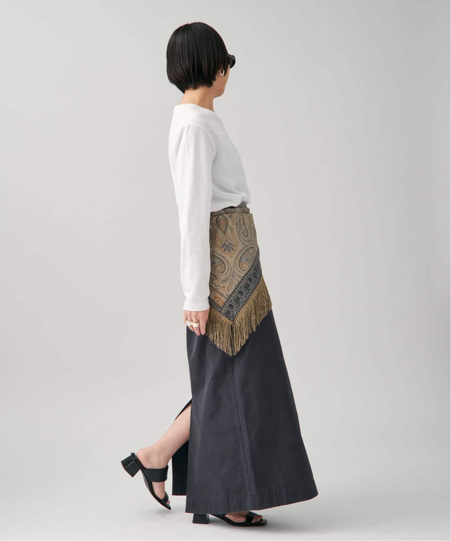 PIERRE LOUIS MASCIA ピエール ルイマーシャ Triangular Shawl 517567