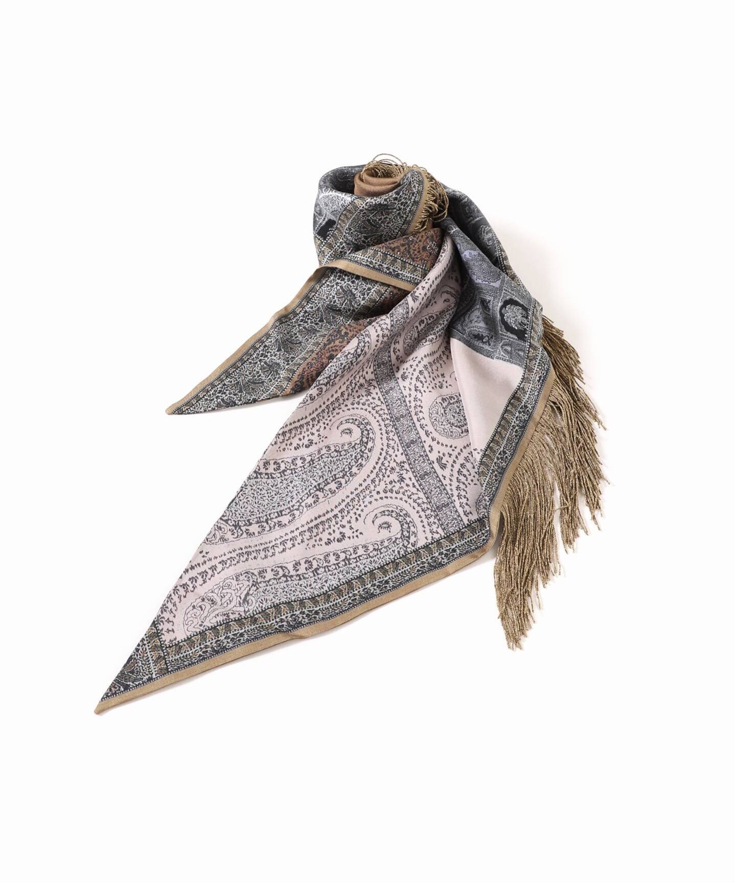 PIERRE LOUIS MASCIA ピエール ルイマーシャ Triangular Shawl 517567