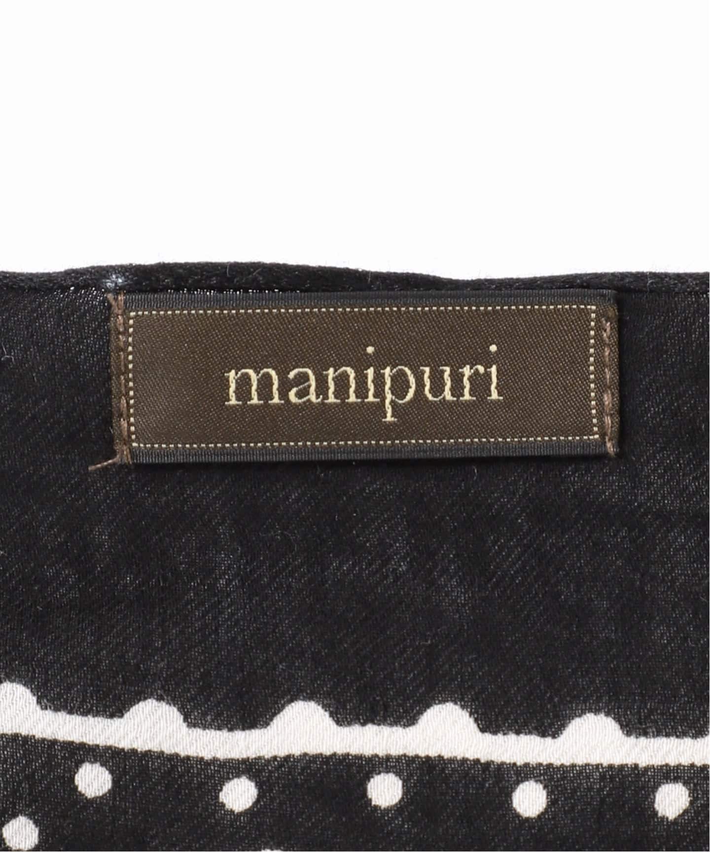 予約》manipuri マニプリ インドストール Tradition 120x120cm