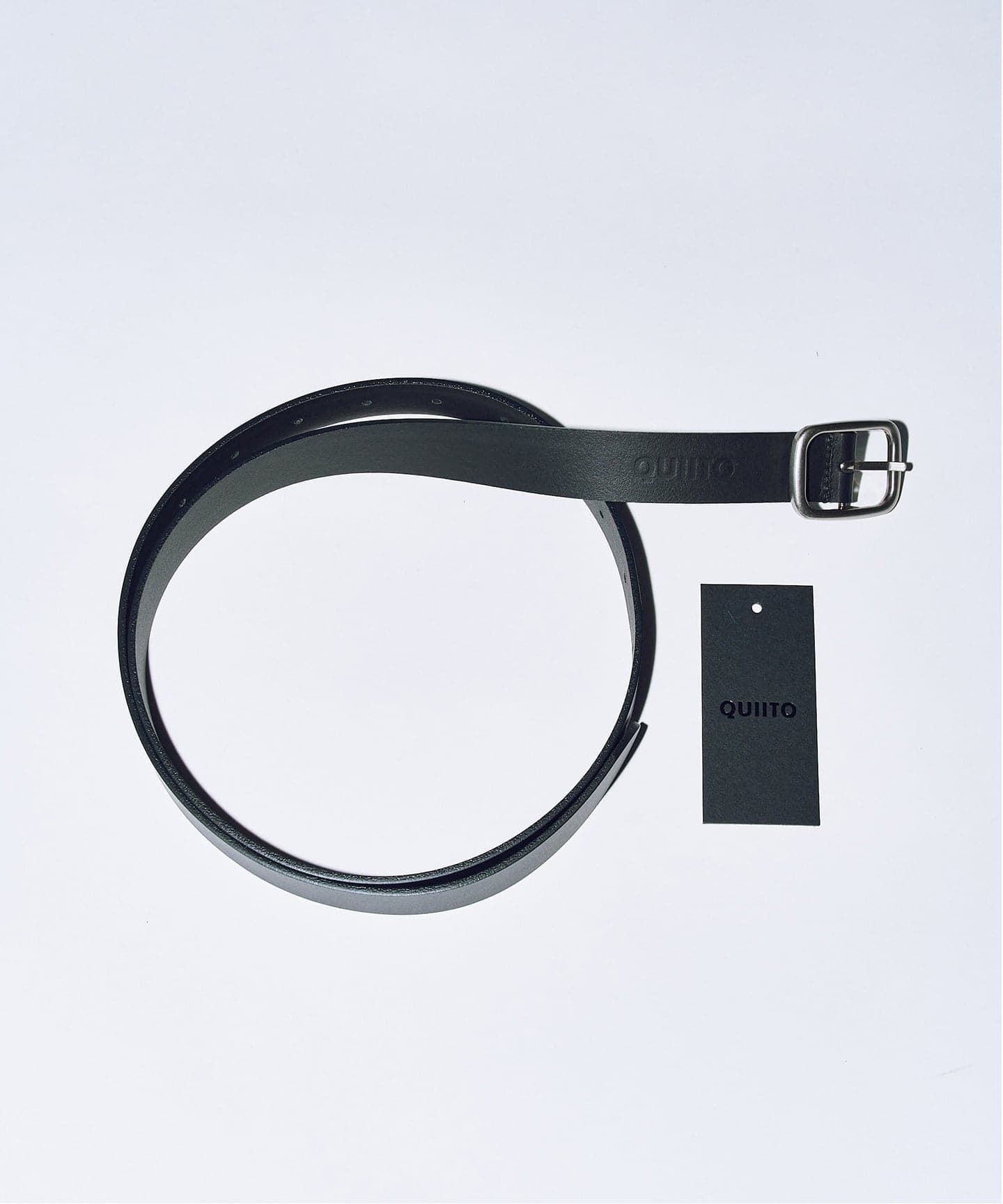 QUIITO LEATHER BELT Q26S-A125：ベルト（ベルト）｜CITYSHOP（シティ