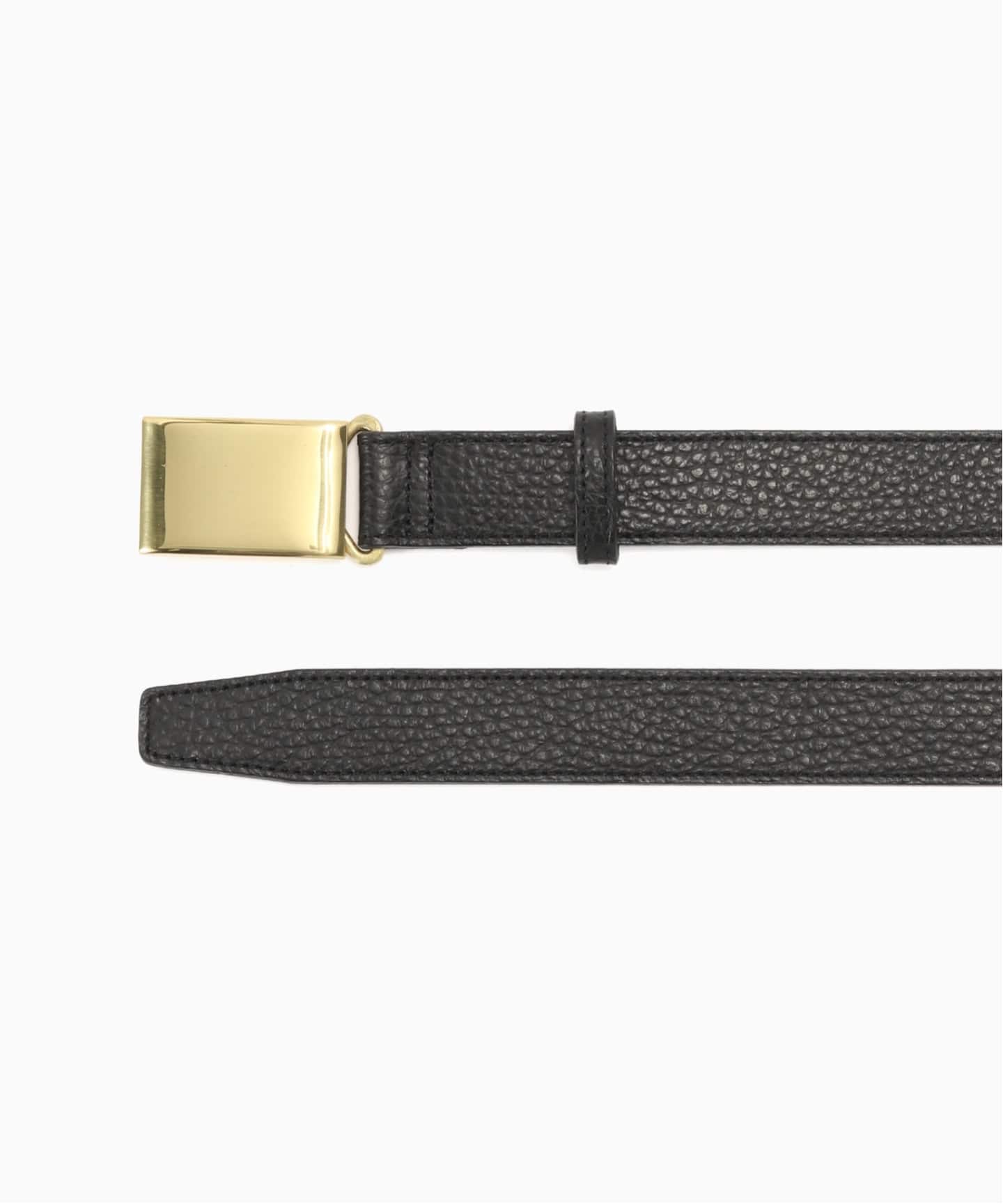 SCYE / サイ】 Shrink Leather Box Buckle Belt：ベルト（ベルト）｜L