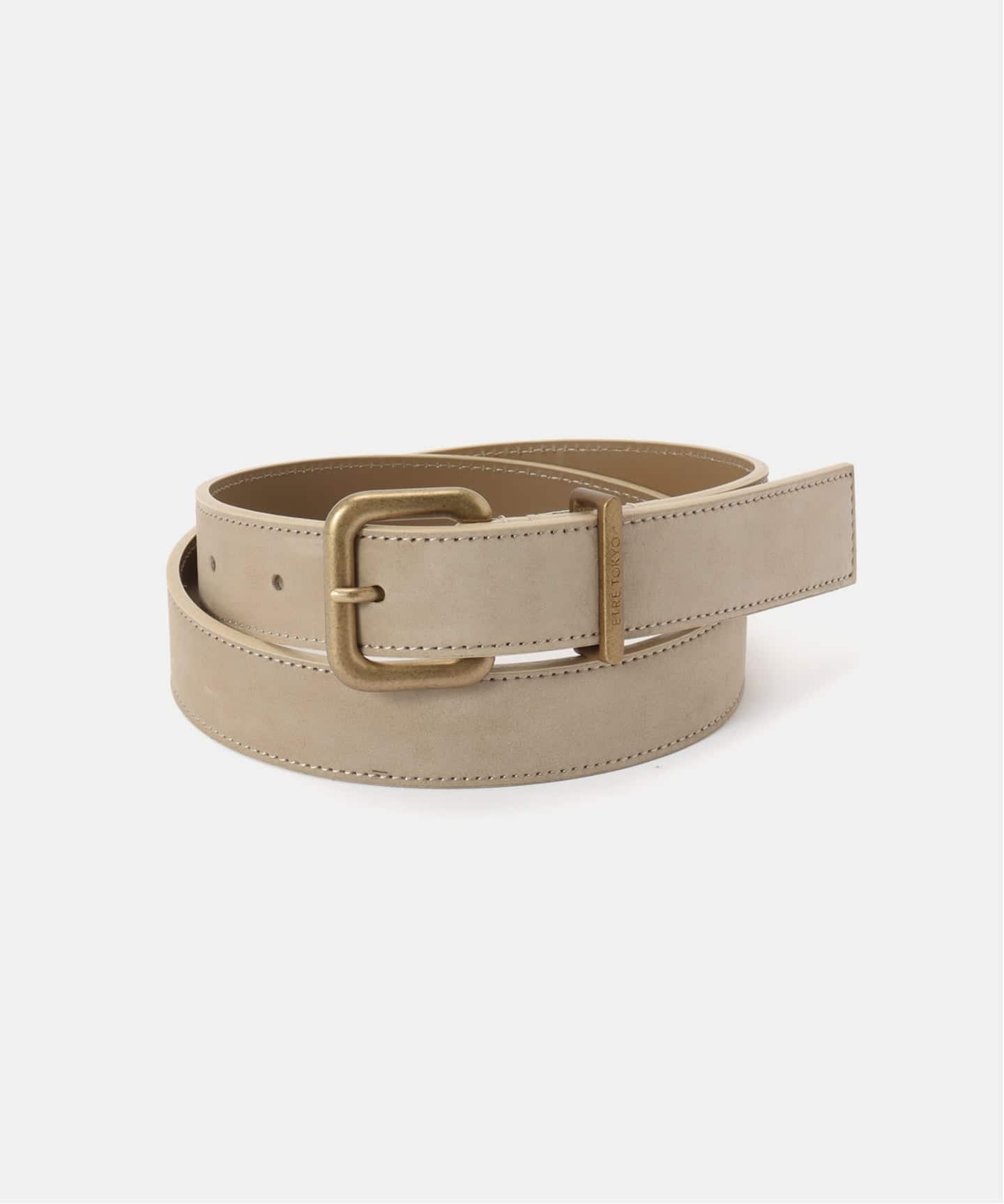 ETRE TOKYO ヌバックレザースクエアバックルベルト（ベルト）｜BOICE