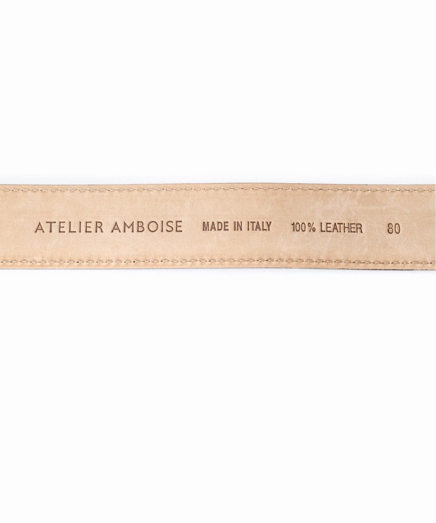追加》ATELIER AMBOISE/アトリエ アンボワーズ Hバックルベルト