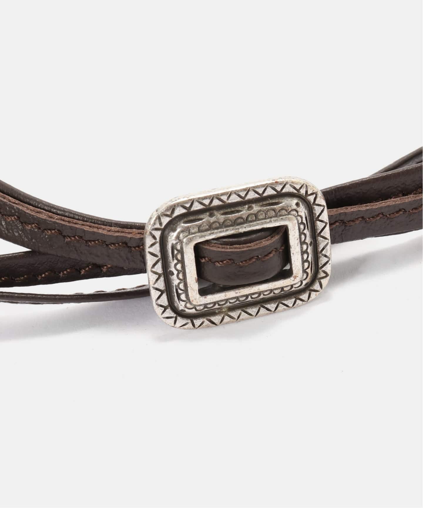 PUNTOVITA / プントヴィータ SQUARE CONCHO BELT（ベルト）｜FRAMeWORK