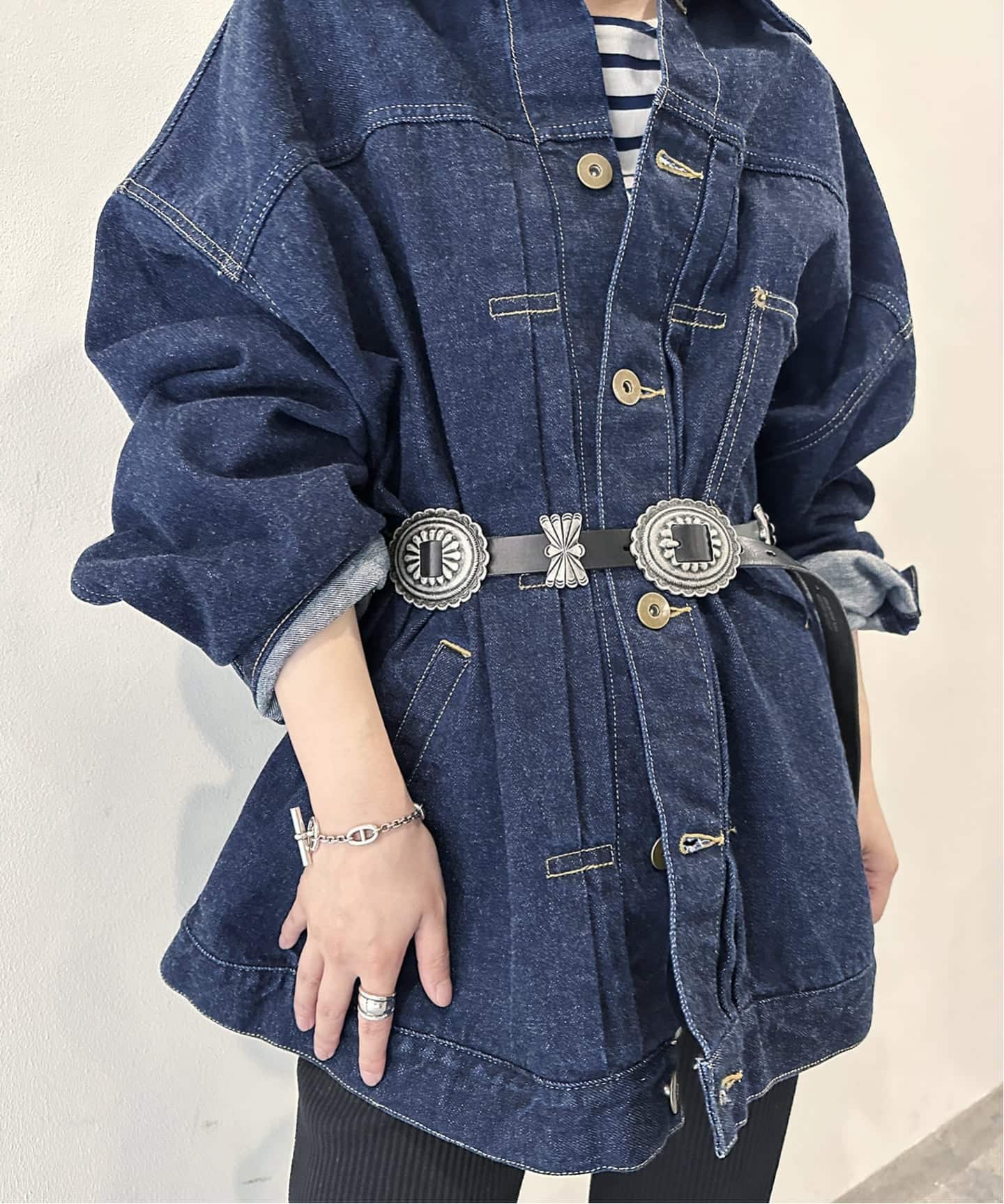 PUNTOVITA / プントヴィータ 別注CONCHO BELT LARGE（ベルト