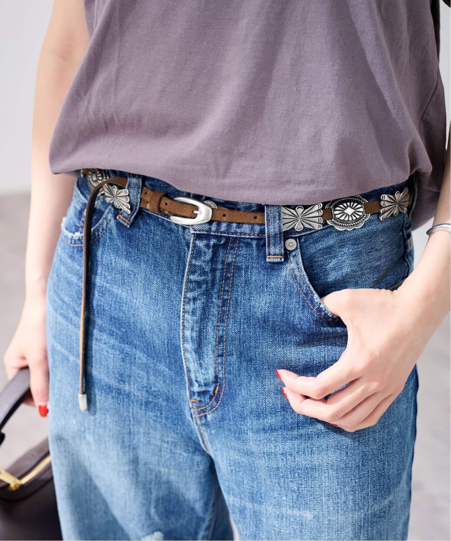 ≪追加予約≫PUNTOVITA 別注 CONCHO BELT（ベルト）｜FRAMeWORK