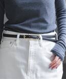 《予約》PUNTI./プンティ OVAL BELT