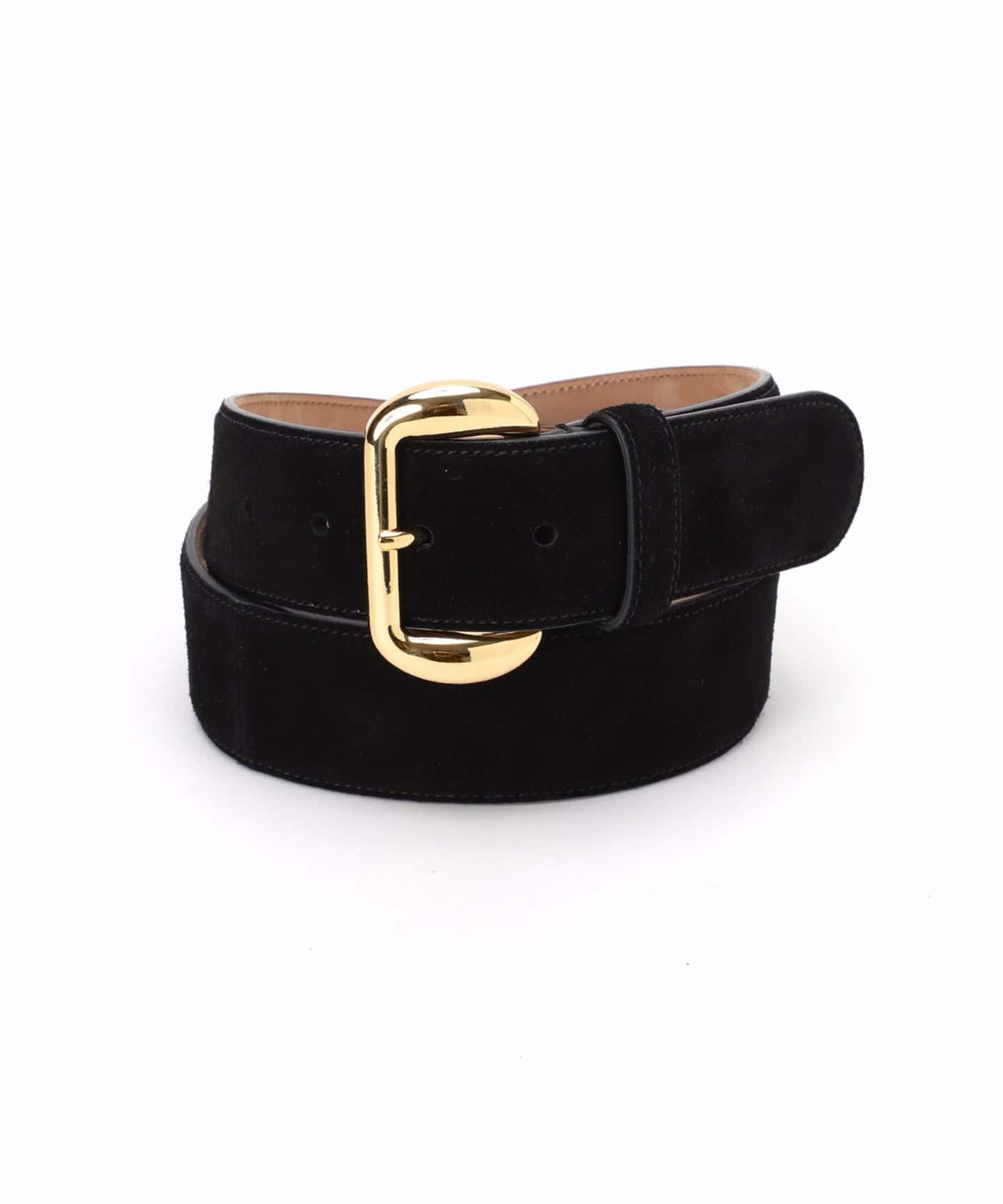 予約》ATELIER AMBOISE/アトリエ アンボワーズ スウェードワイドベルト