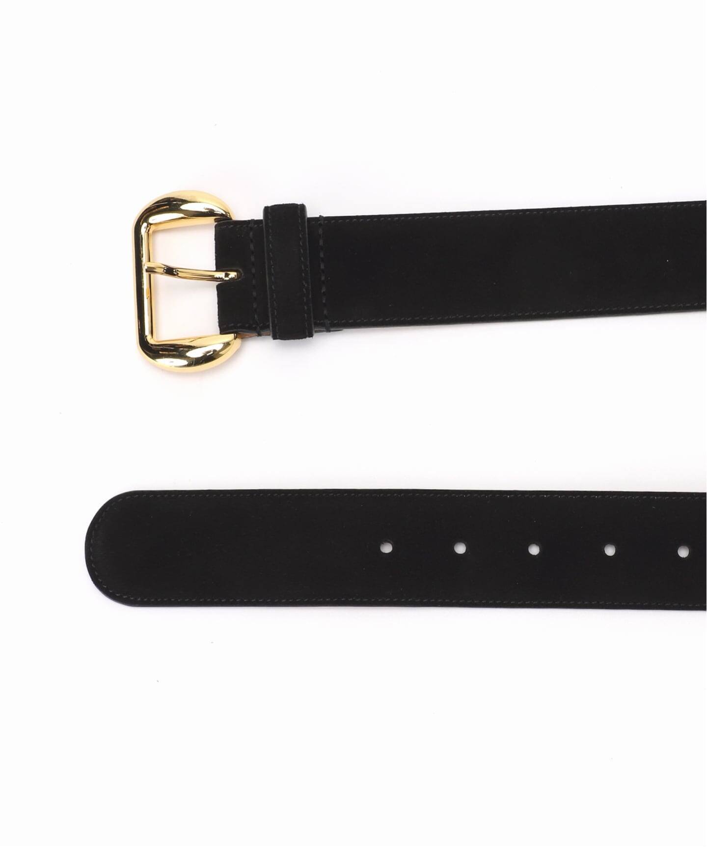 予約》ATELIER AMBOISE/アトリエ アンボワーズ スウェードワイドベルト