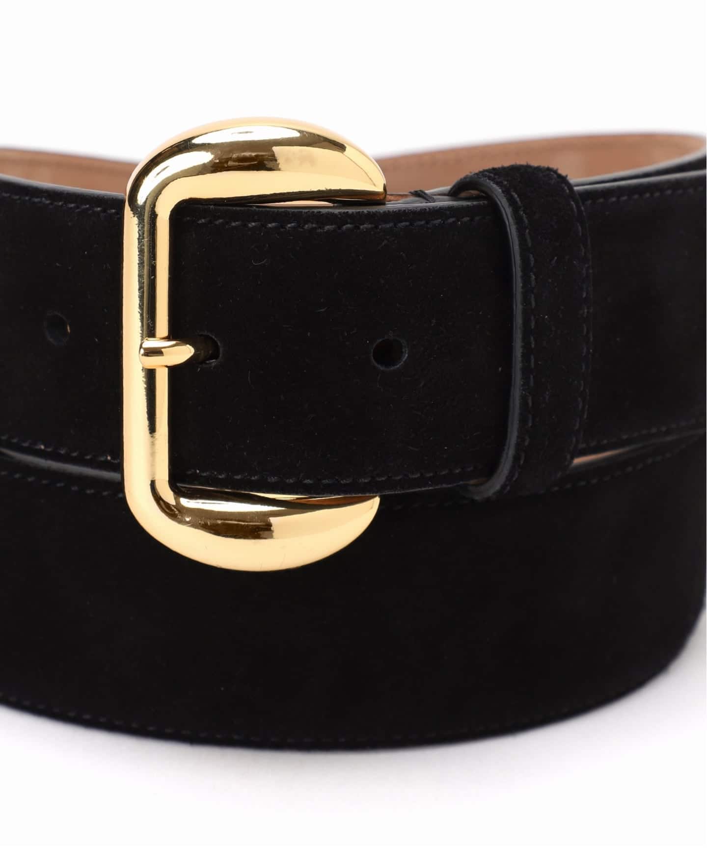 予約》ATELIER AMBOISE/アトリエ アンボワーズ スウェードワイドベルト