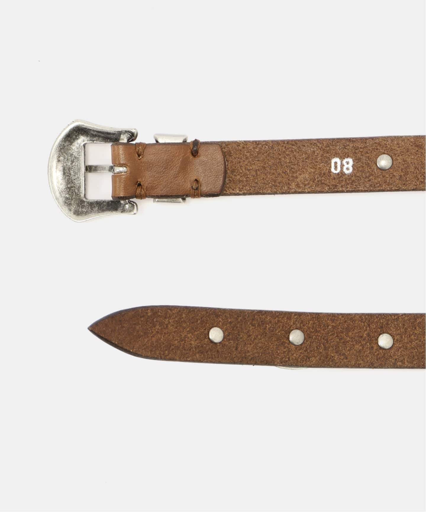 PUNTOVITA/プントヴィータ CONCHO BELT(キャメル)（ベルト）｜NOBLE