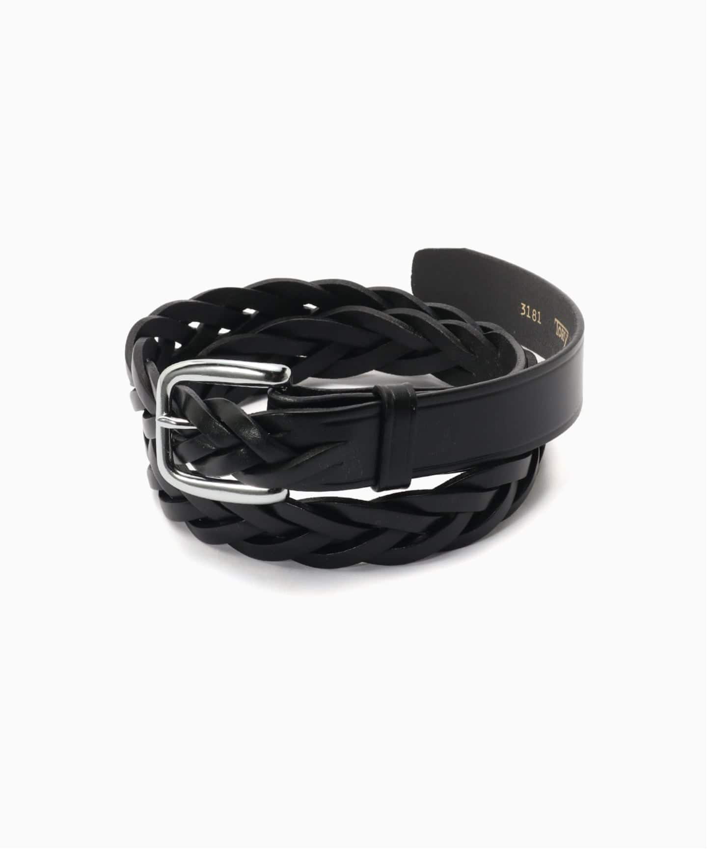 TORY LEATHER / トリーレザー 1 1/4 BRAINDED BELT（ベルト）｜417