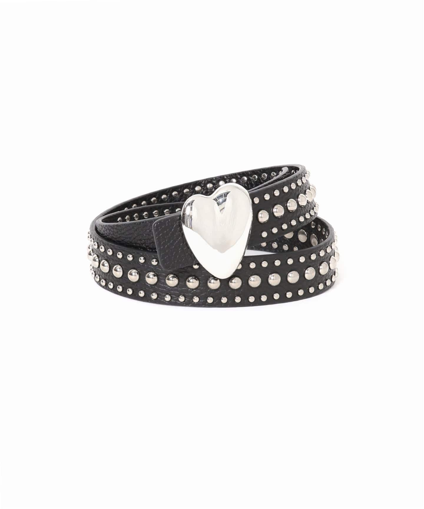 予約》A VACATION/ア バケーション HEART30 STUDS SV ベルト（ベルト