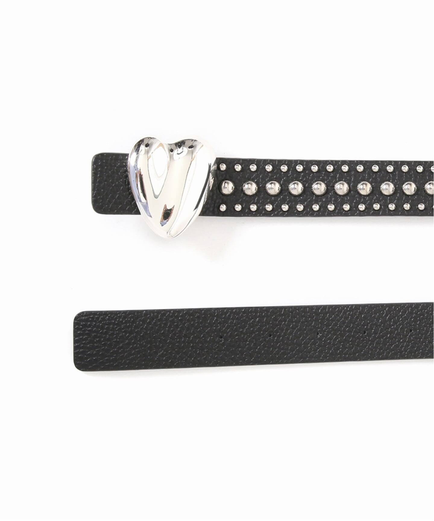 予約》A VACATION/ア バケーション HEART30 STUDS SV ベルト（ベルト
