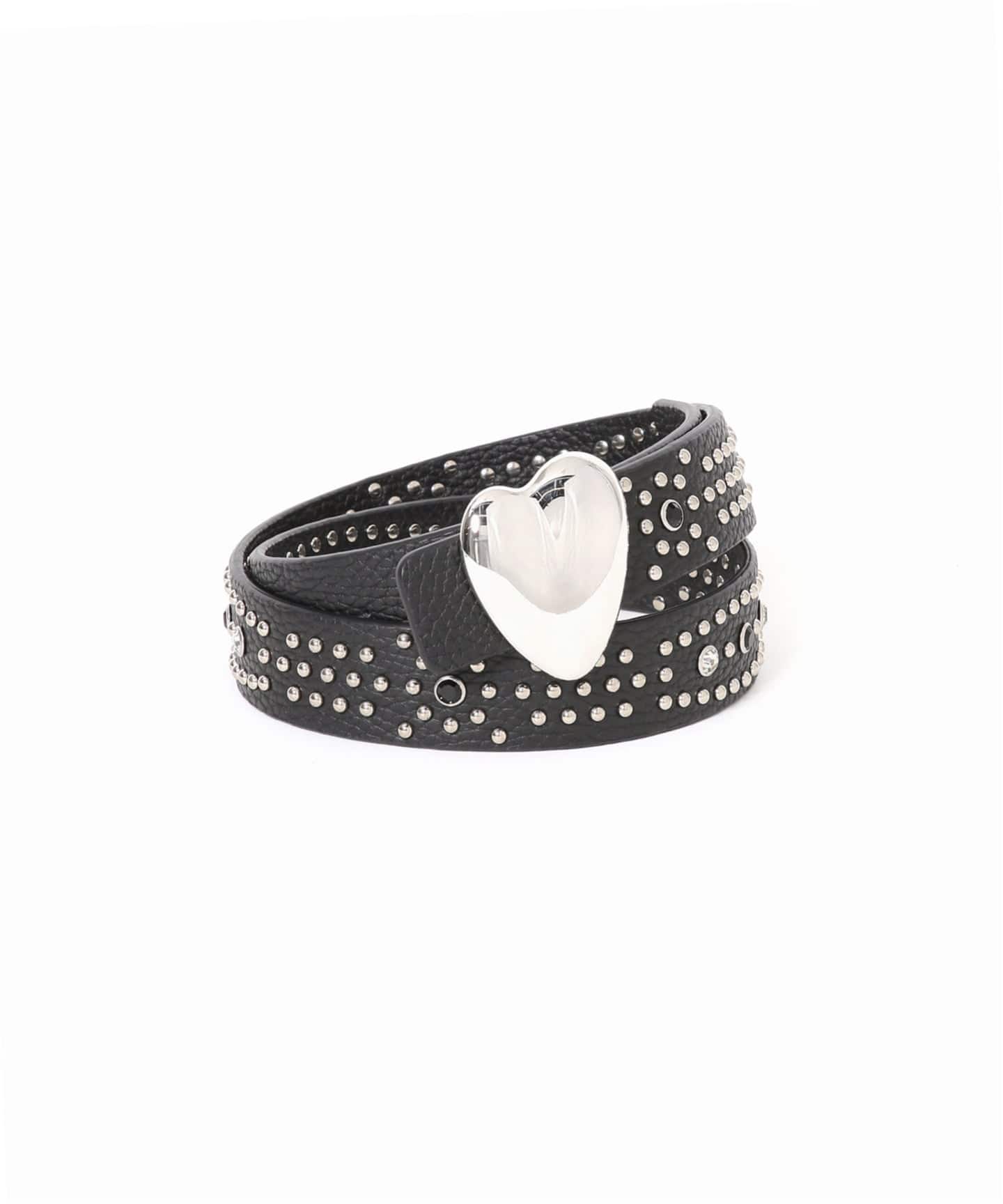 A VACATION/ア バケーション HEART30 STONE STUDS SV ベルト（ベルト