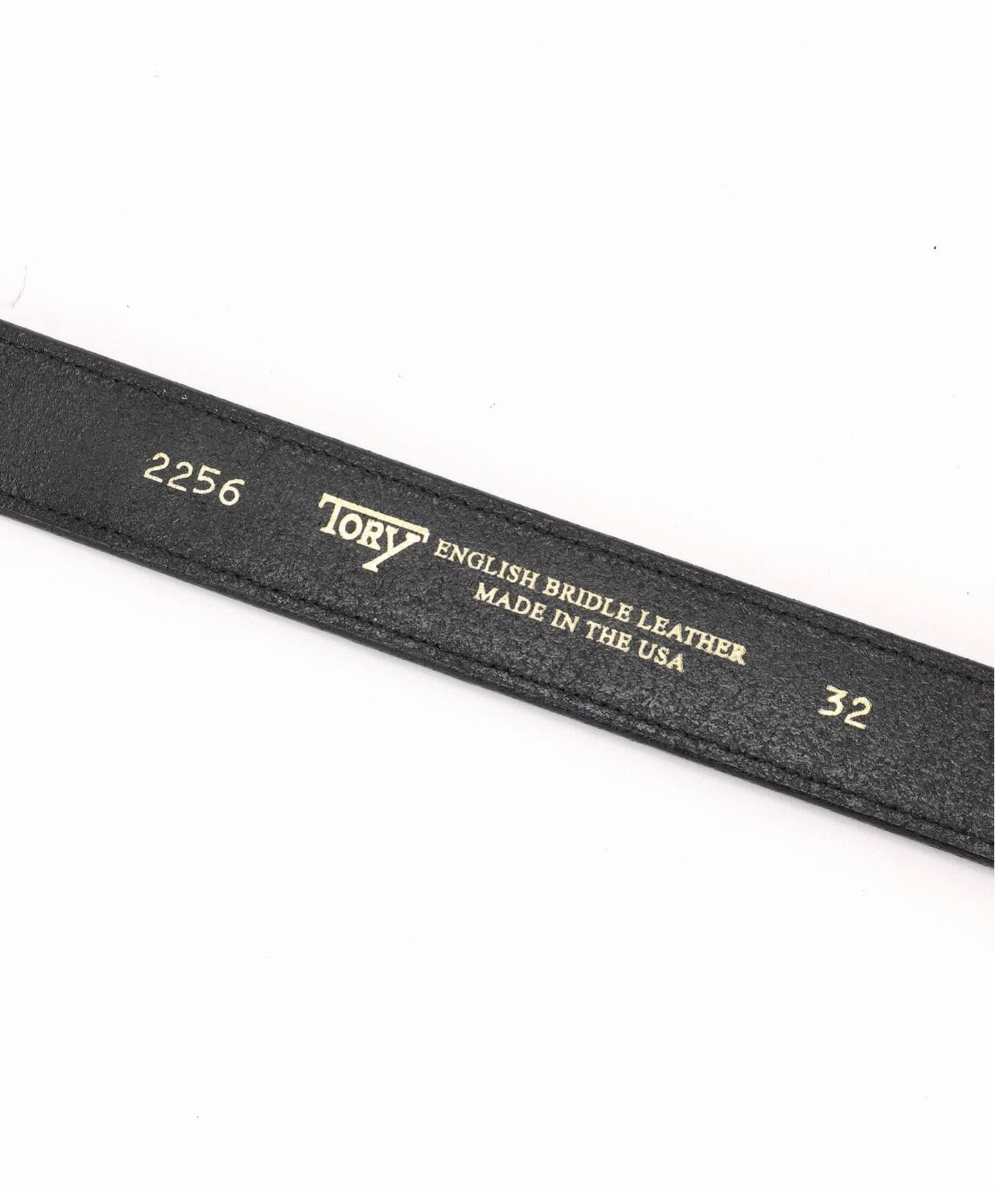 【期間限定値下】TOCCATA SIDRING BELT スタッズ付レザーベルト TORY LEATHER/トリーレザー】11/4 CLASSIC STIICHED BELT：ベルト