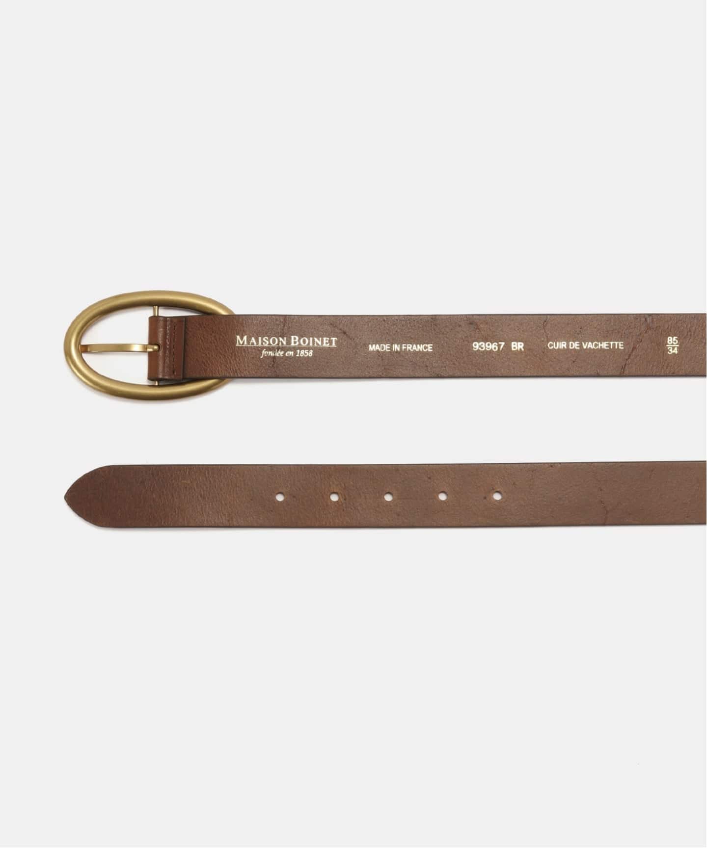 deuxiemeclasse完売⭐︎MAISON BOINETベルト MAISON BOINET/メゾンボアネ】 BIG BUCKLE BELT（ベルト）｜Deuxieme