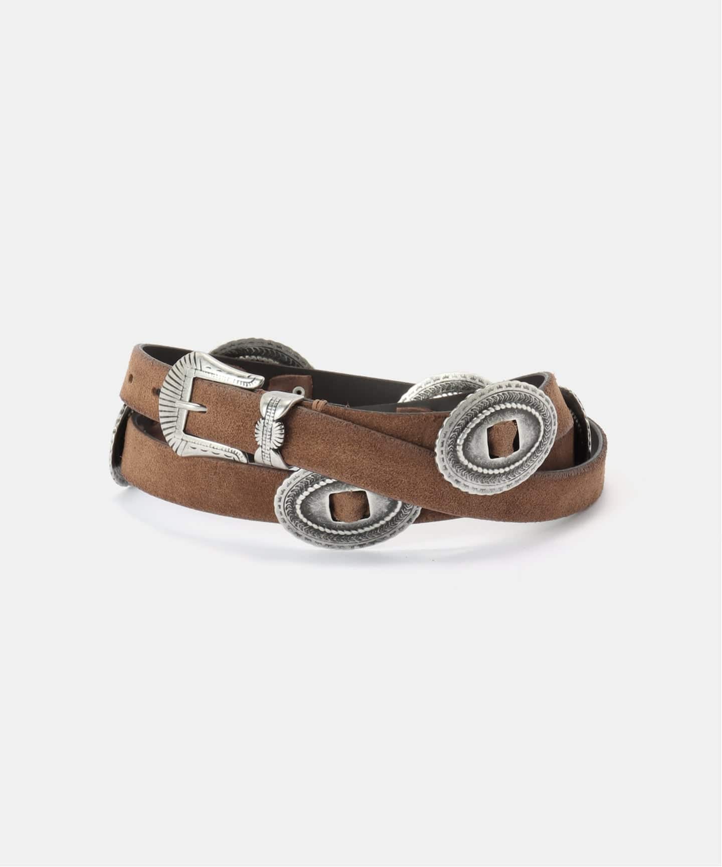 新品 MUSE de Deuxieme Classe CONCHO ベルト PUNTOVITA/プントヴィータ】CONCHO ベルト(SUEDE)（ベルト）｜MUSE de
