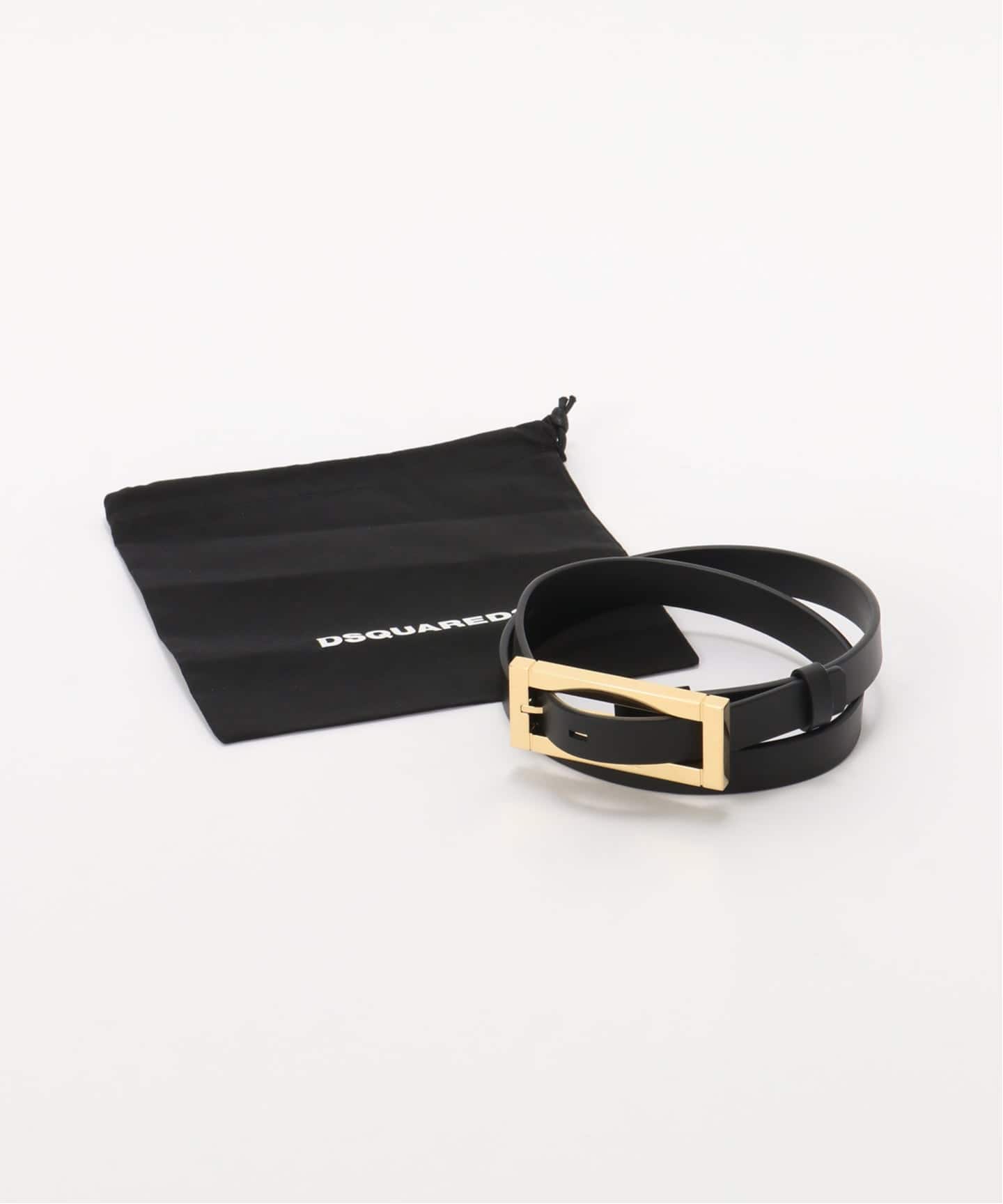 DSQUARED2 黒ベルト 金色バックル DSQUARED2/ディースクエアード】 BELT（ベルト）｜MUSE de Deuxieme