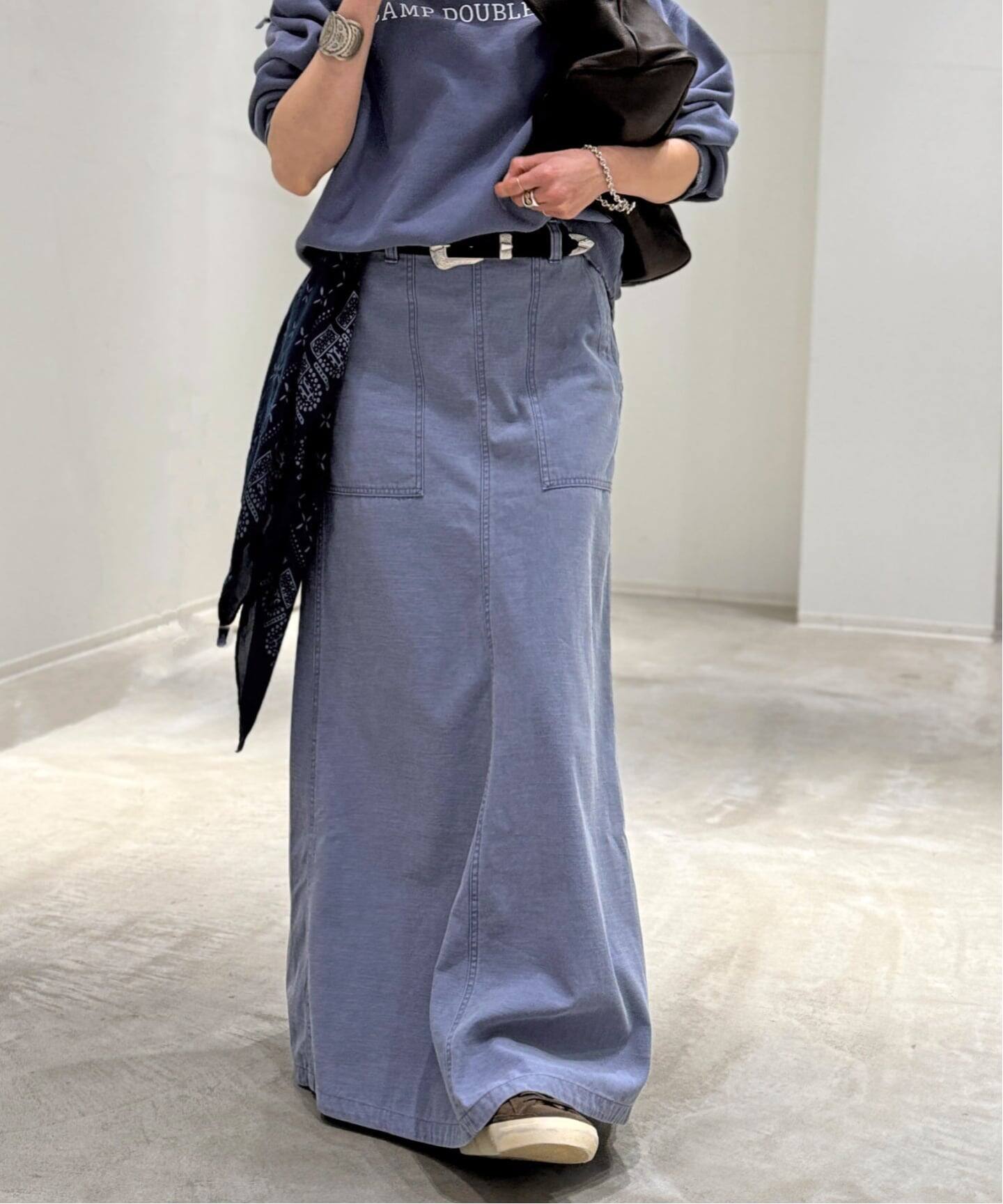 KATECATE/ケイト ケイト】 DUTTON BELT SUEDE（ベルト）｜L