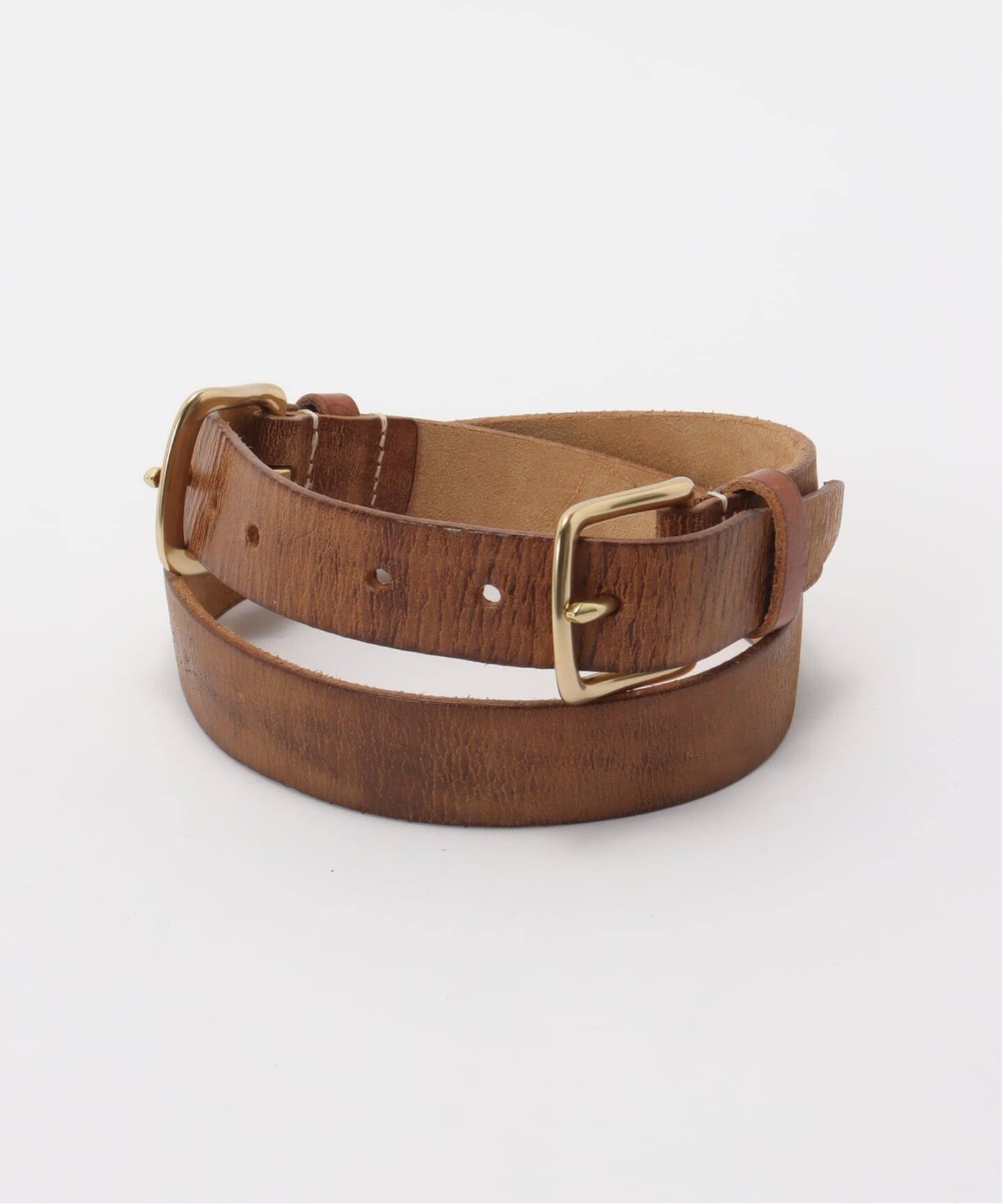 アパルトモン　2Wayベルト R13/アールサーティーン】 DOUBLE BUCKLE BELT（ベルト）｜L