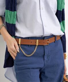 MAISON BOINET/メゾン ボワネ】 CHAIN BELT（ベルト）｜L