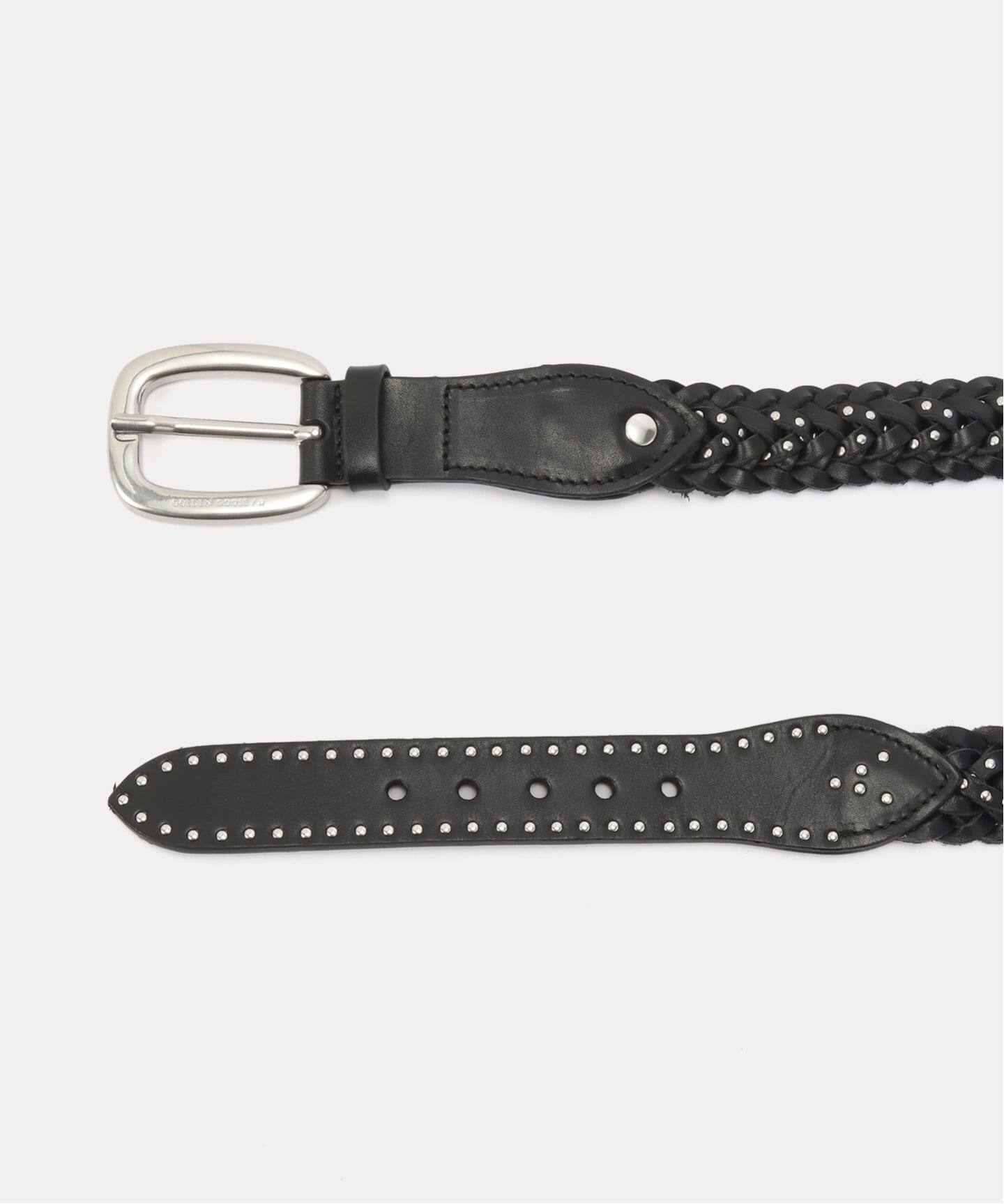 14aw ゴールデングース バックベルトライダース GOLDEN GOOSE / ゴールデングース】mesh belt（ベルト）｜AP STUDIO