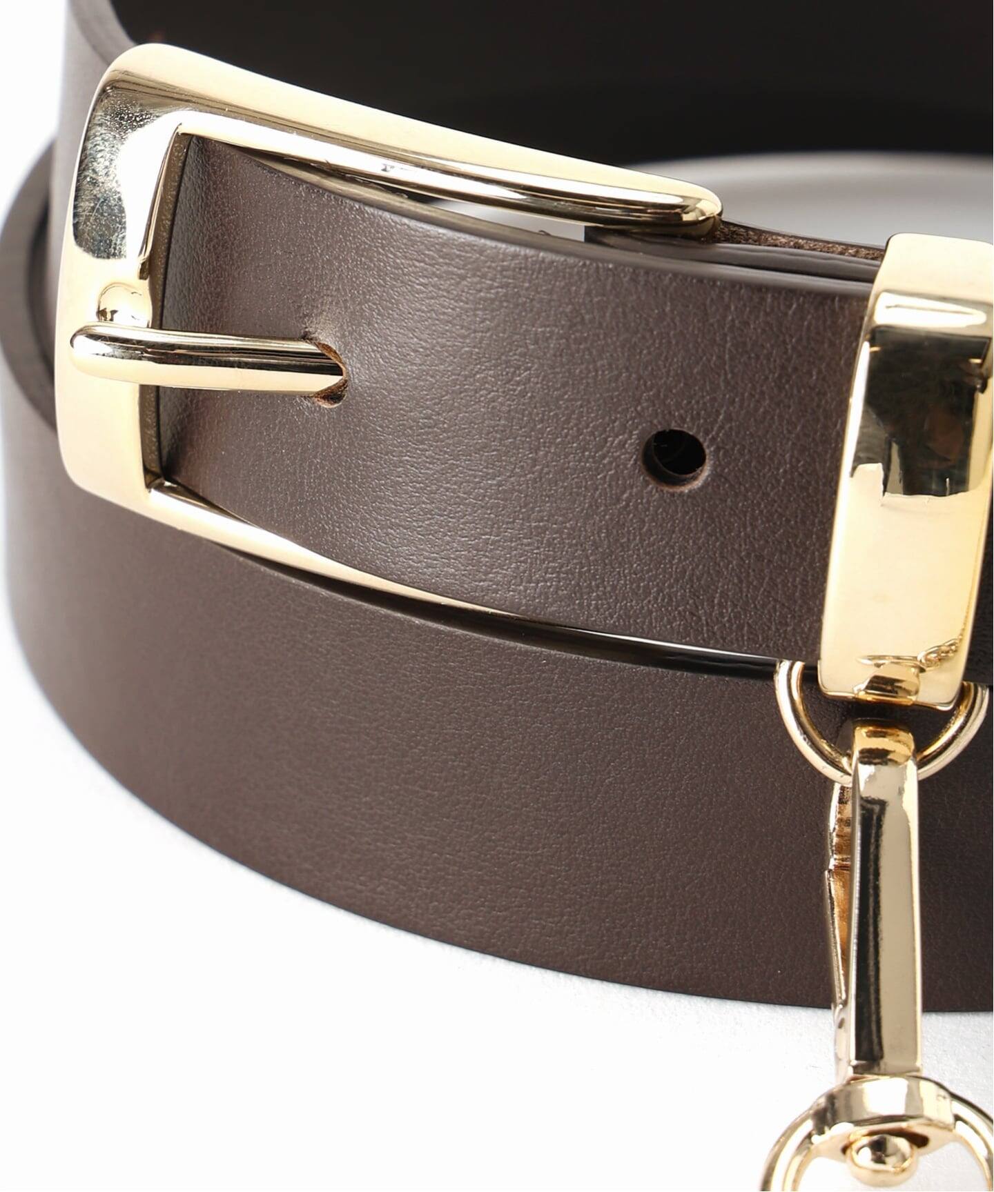 LEFIJE/レフィエ】別注2way chain leather belt（ベルト）｜AP STUDIO
