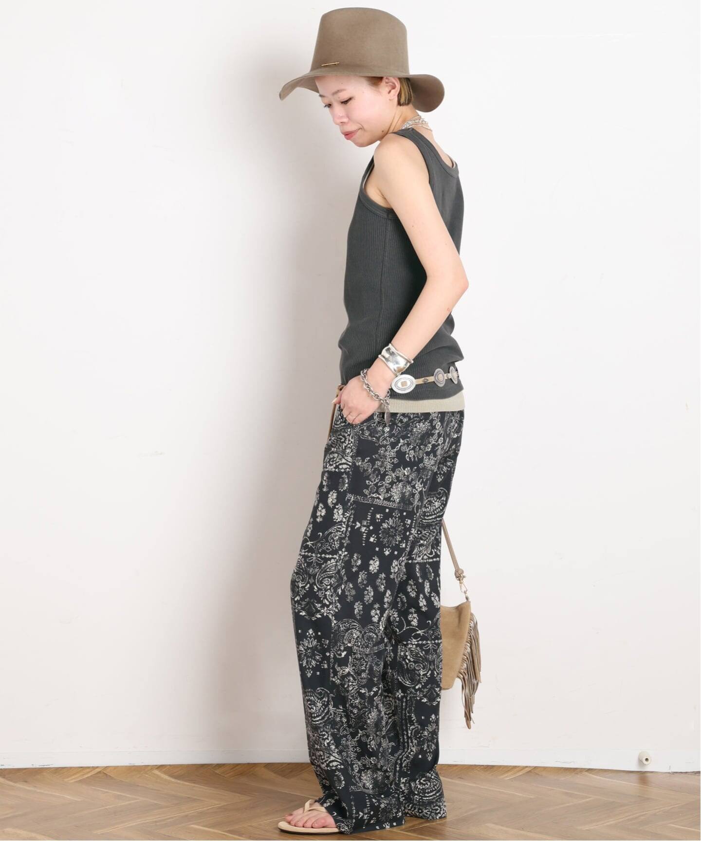 PUNTOVITA/プントヴィータ】CONCHO SUEDE BELT（ベルト）｜AP STUDIO
