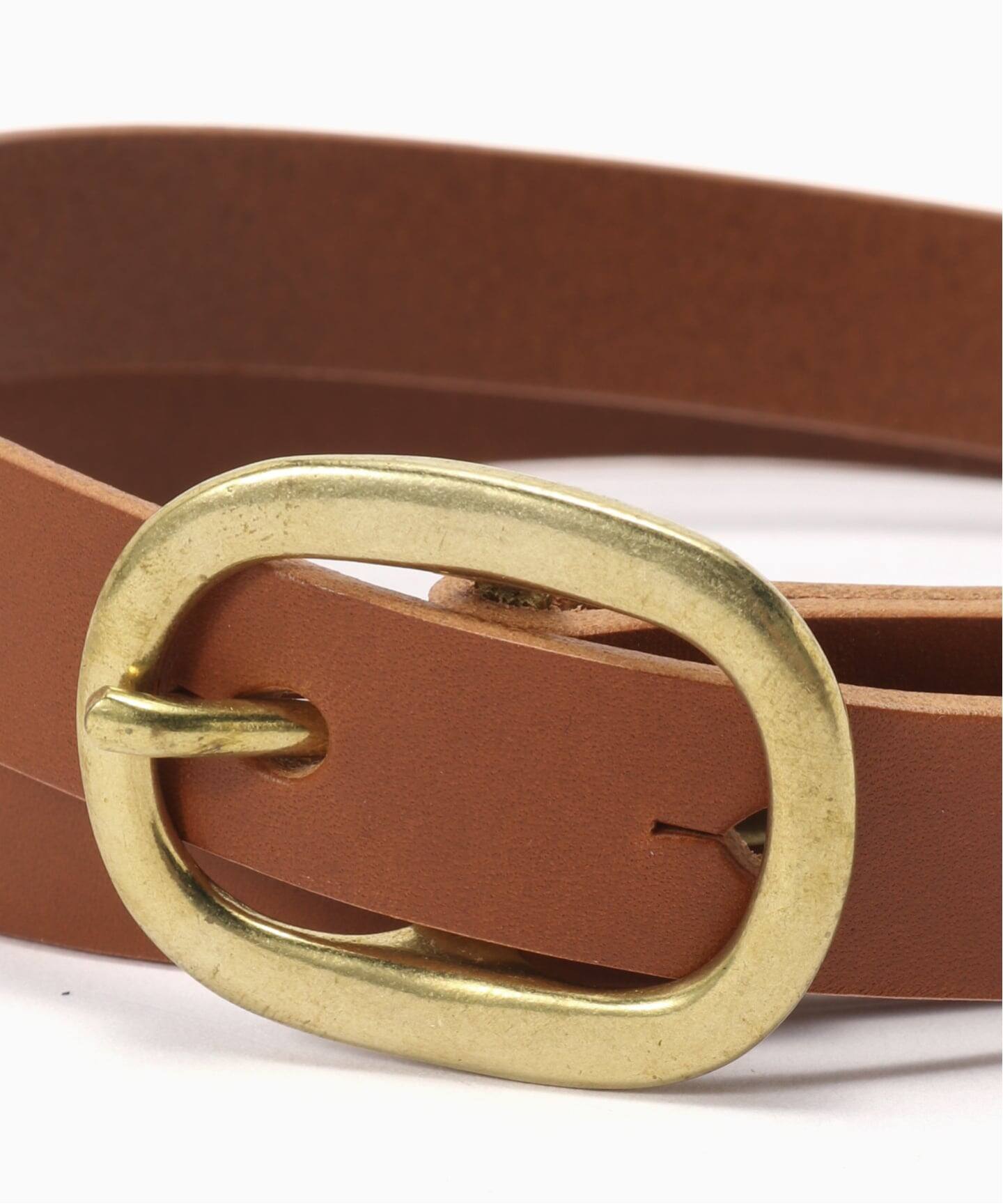 BUTTON WORKS × JOURNAL STANDARD 別注 バックル レザー ベルト