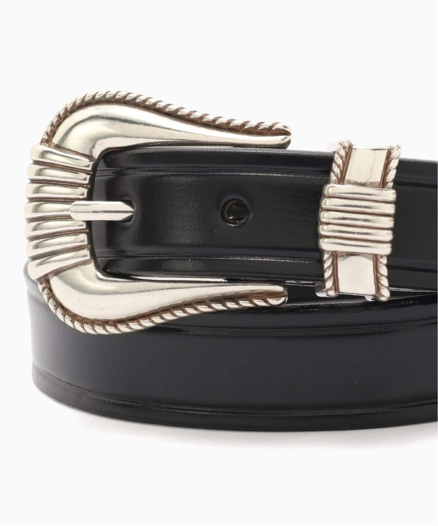 【レア】TORY LEATHER 2628 シャックルバックル レザーベルト TORY LEATHER / トリーレザー 3-Piece Silver B BELT（ベルト