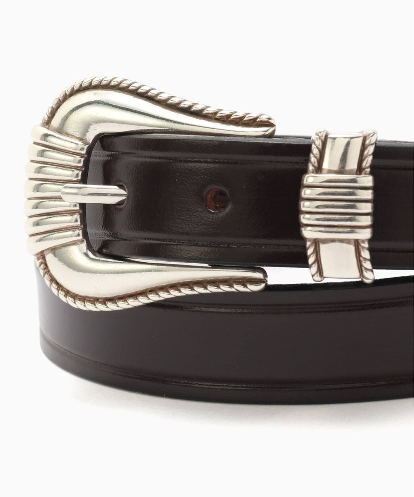 小物 TORY LEATHER 3-Piece Silver B BELT TORY LEATHER / トリーレザー 3-Piece Silver B BELT（ベルト