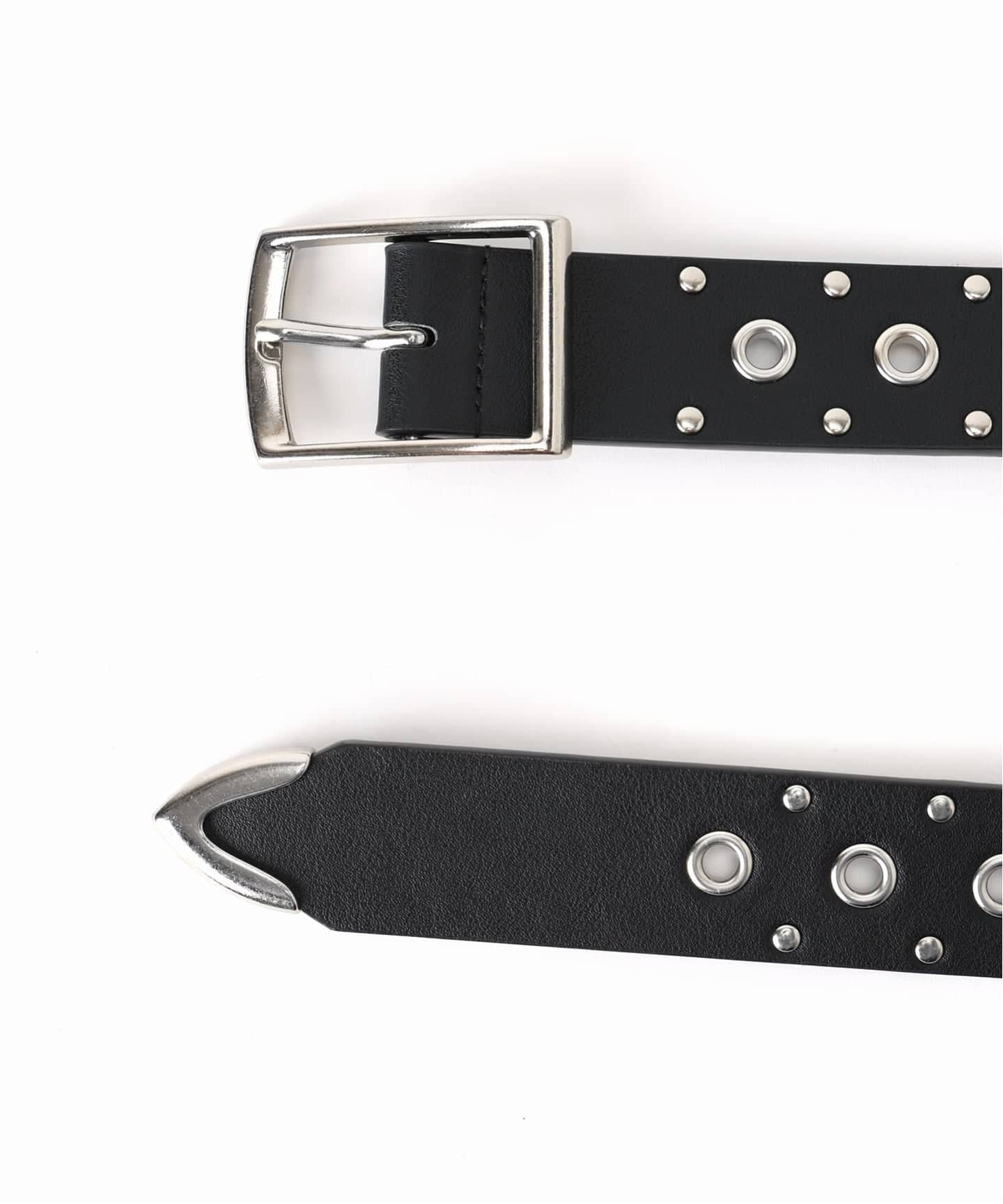 NOCTO ARCHIVE/ノクト アーカイブ Studded Leather Belt（ベルト
