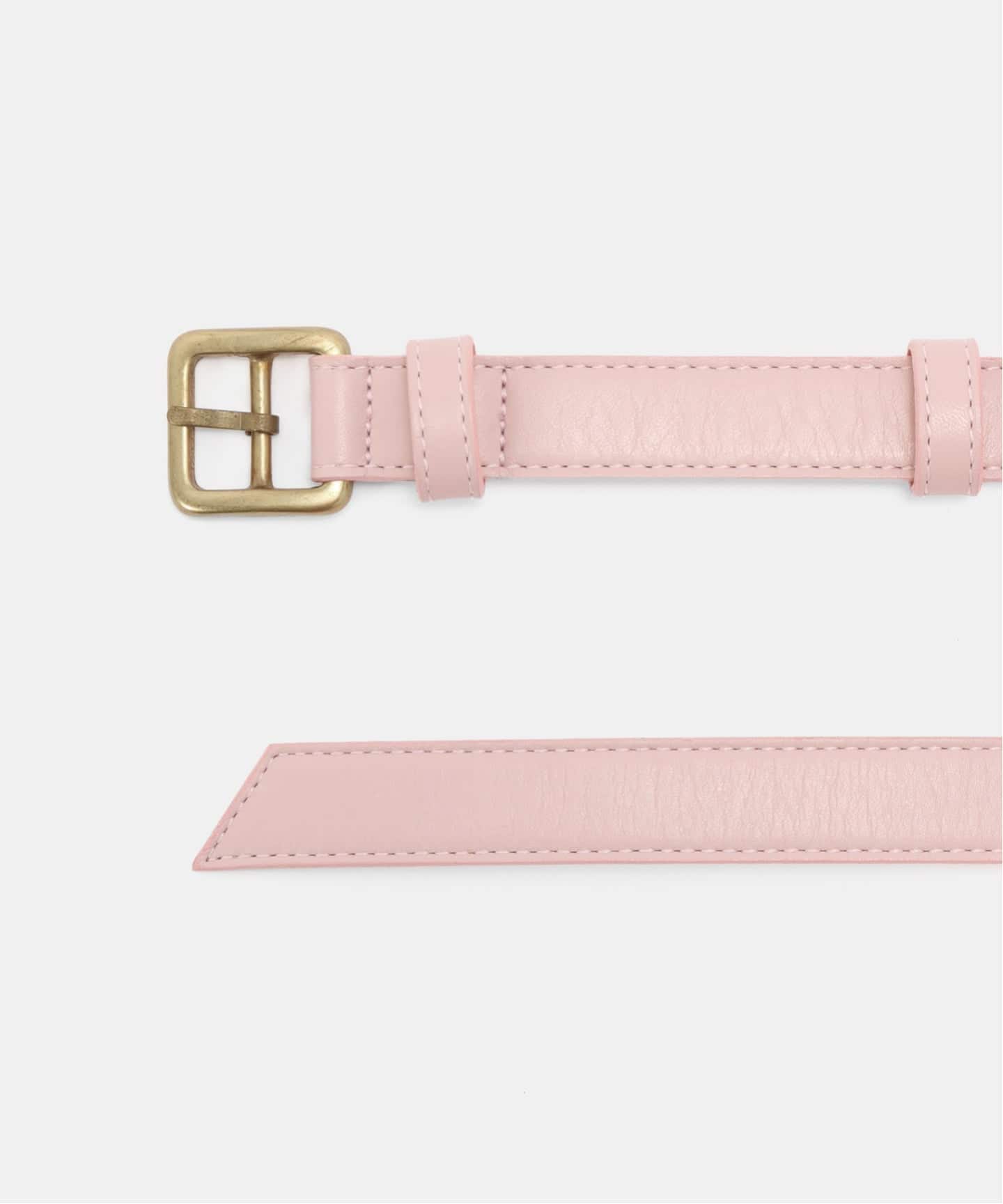 Kiwanda Kiwanda/ キワンダキワンダ】 Lether Belt Pink（ベルト