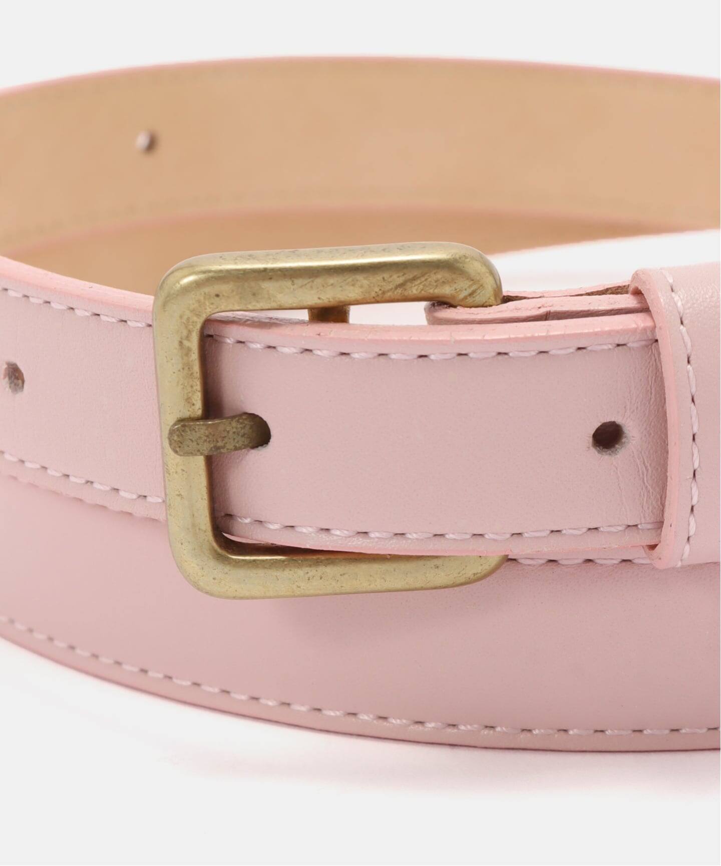 Kiwanda Kiwanda/ キワンダキワンダ】 Lether Belt Pink（ベルト