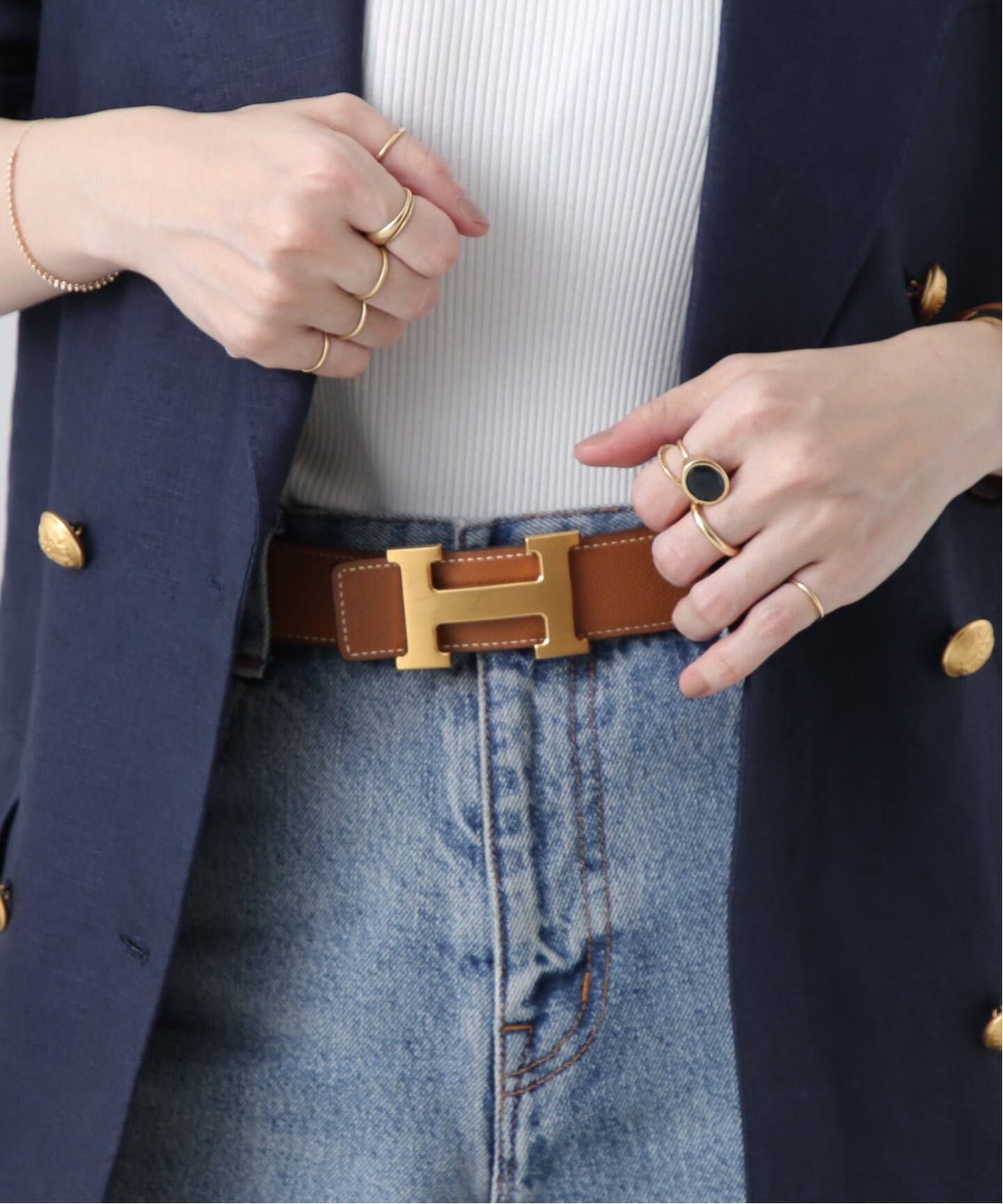 VINTAGE HERMES/エルメス】H belt 75（ベルト）｜DECOUVERTE（デクー 
