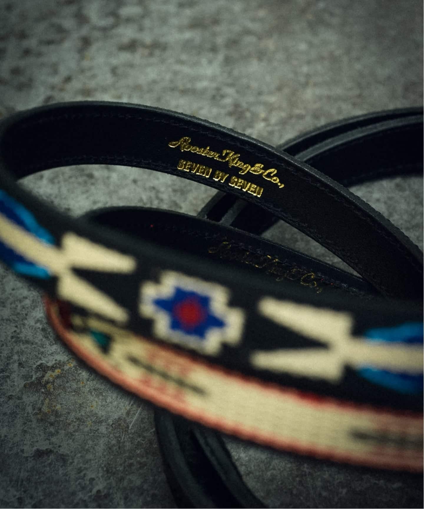 SEVEN BY SEVEN / セブンバイセブン】RK&CO.NATIVE WAVING N BELT