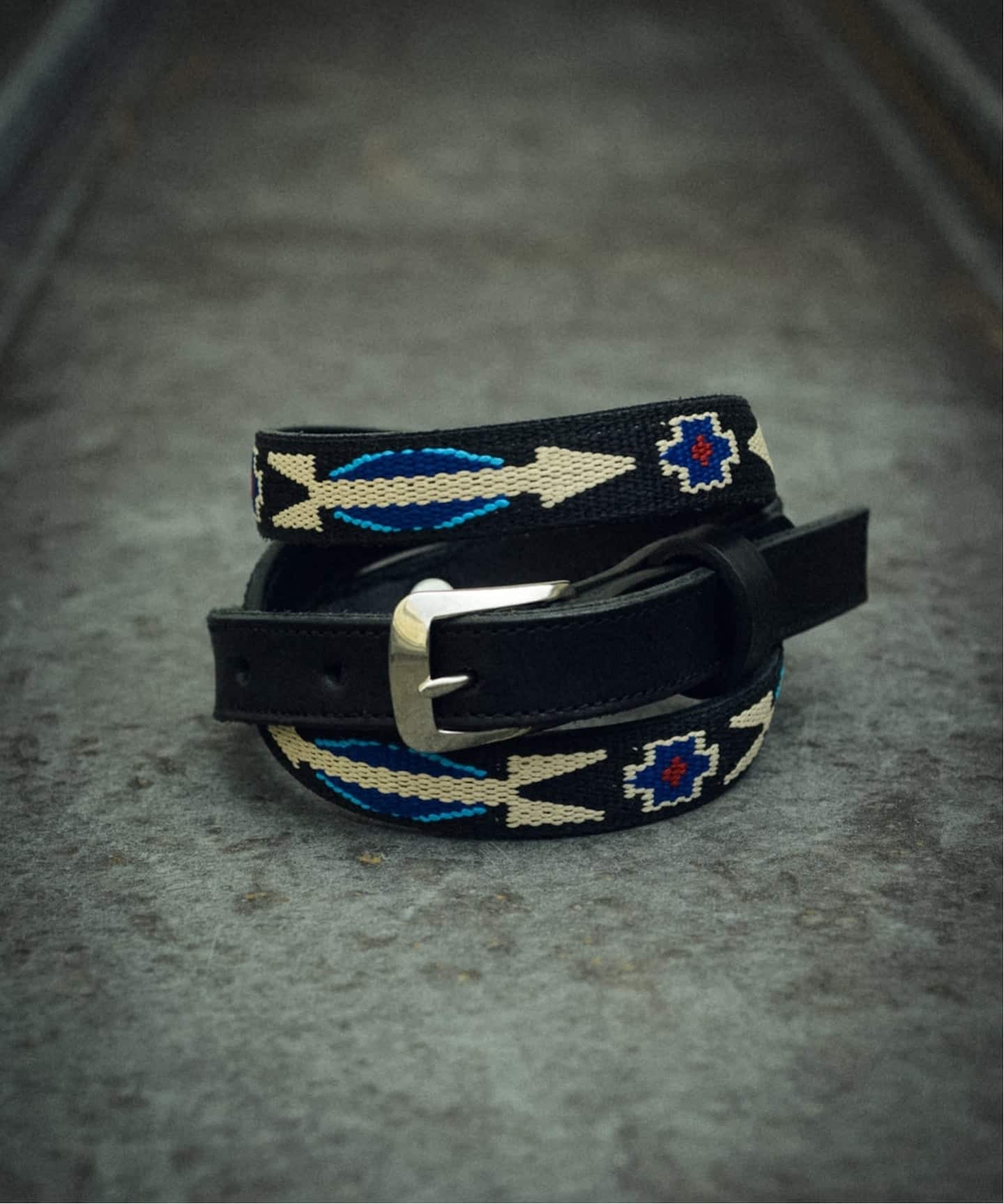セブンバイセブン NATIVE AMERICAN SYMBOL BELT ベルト SEVEN BY SEVEN / セブンバイセブン】RK&CO.NATIVE WAVING N BELT