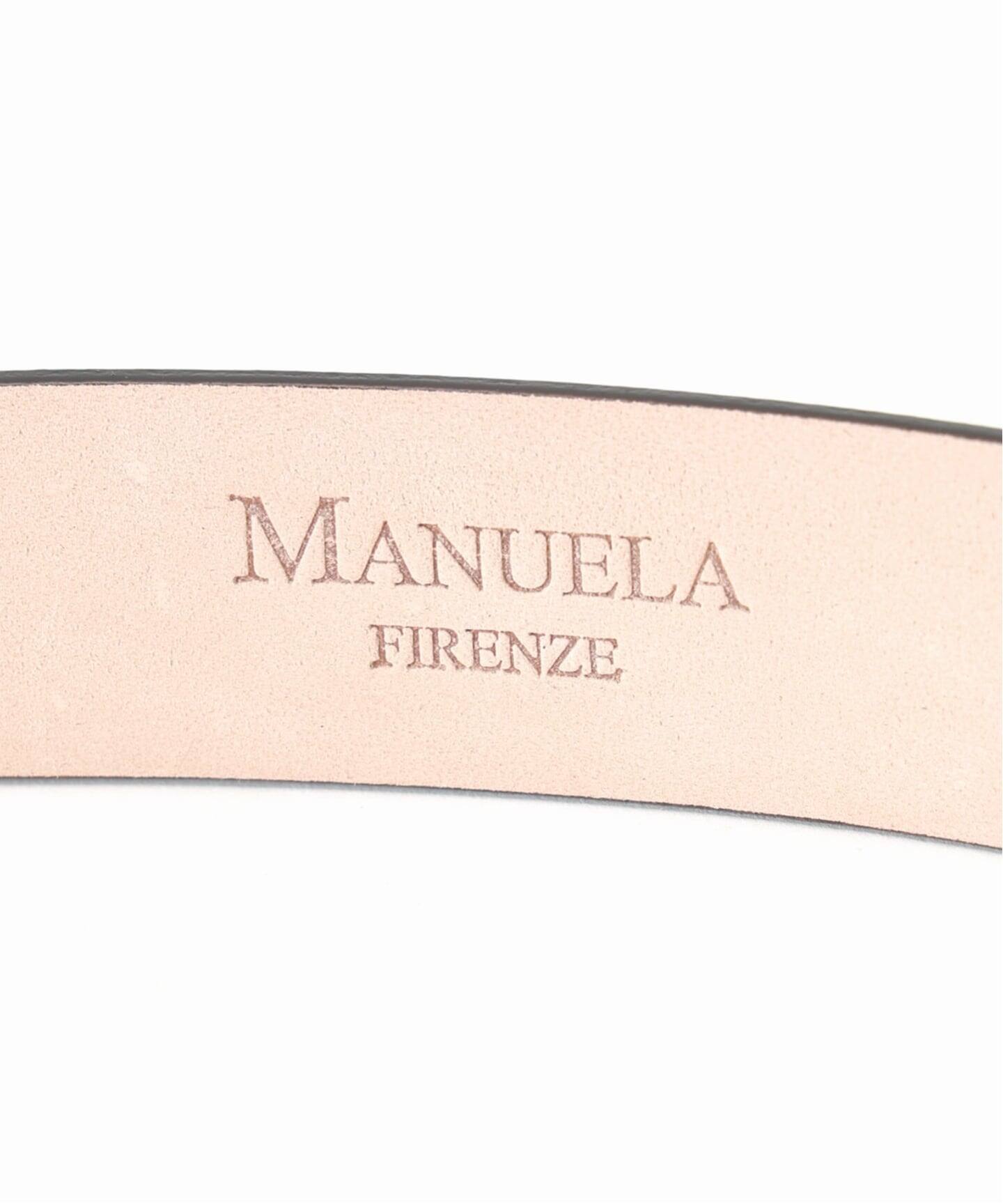 MANUELA/マヌエラ LEATHER BELT ベルト MN25S 005NA（ベルト）｜IENA