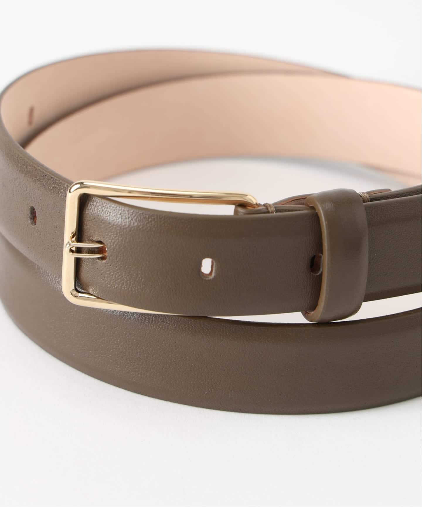 MANUELA/マヌエラ LEATHER BELT ベルト MN25S 005NA（ベルト）｜IENA