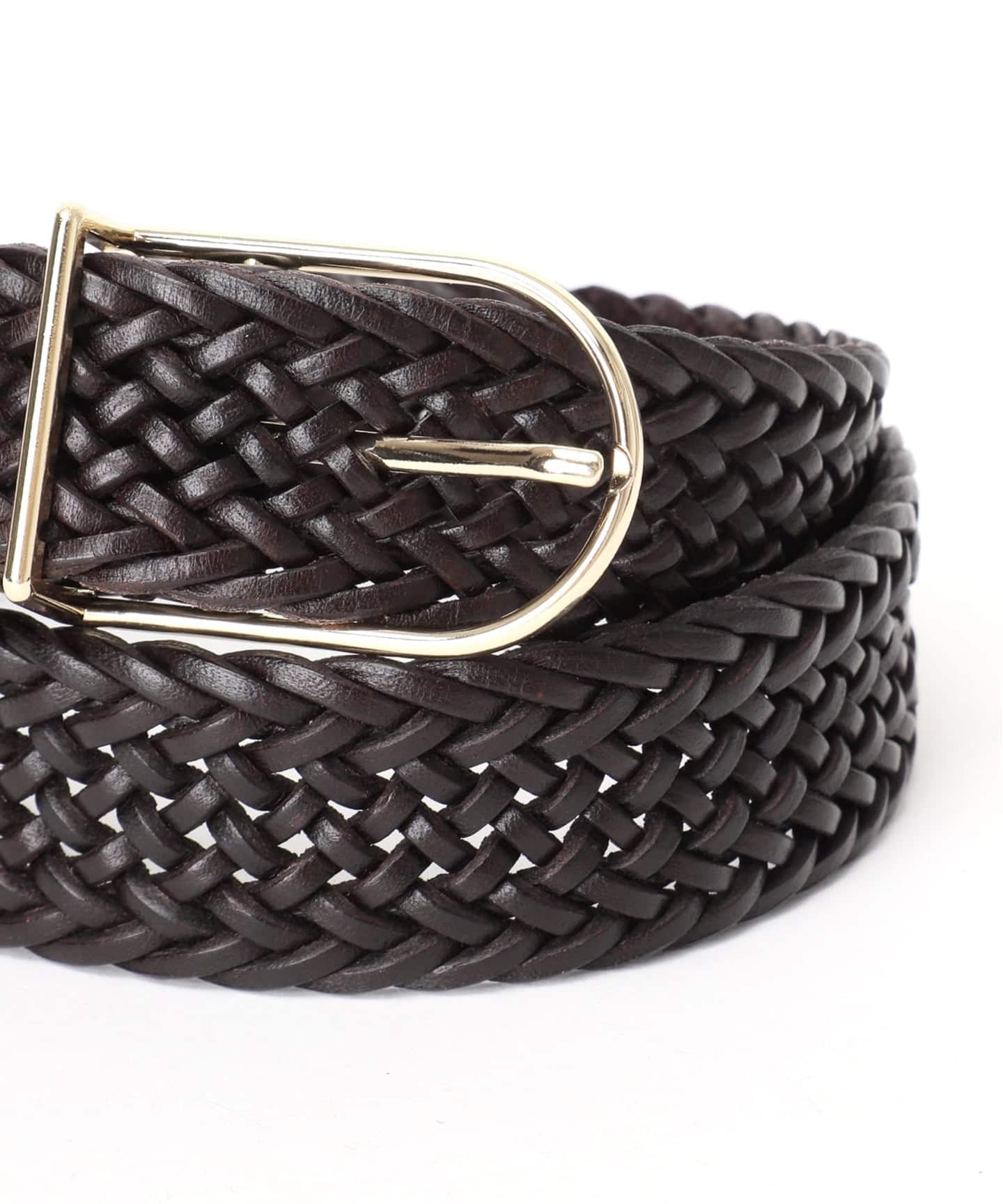 予約》JAMIRAY/ジャミレイ LEATHER MESH BELT ベルト 254-270801