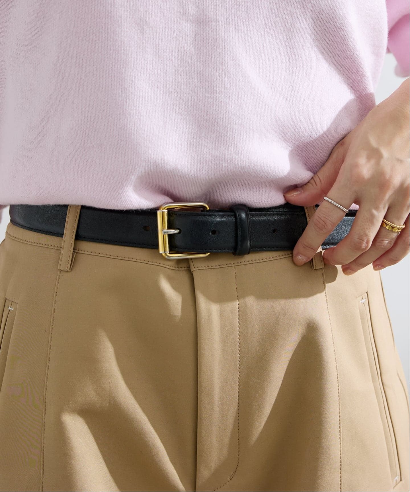 追加2》MAISON BOINET LETHER BELT ベルト 94146G（ベルト）｜IENA