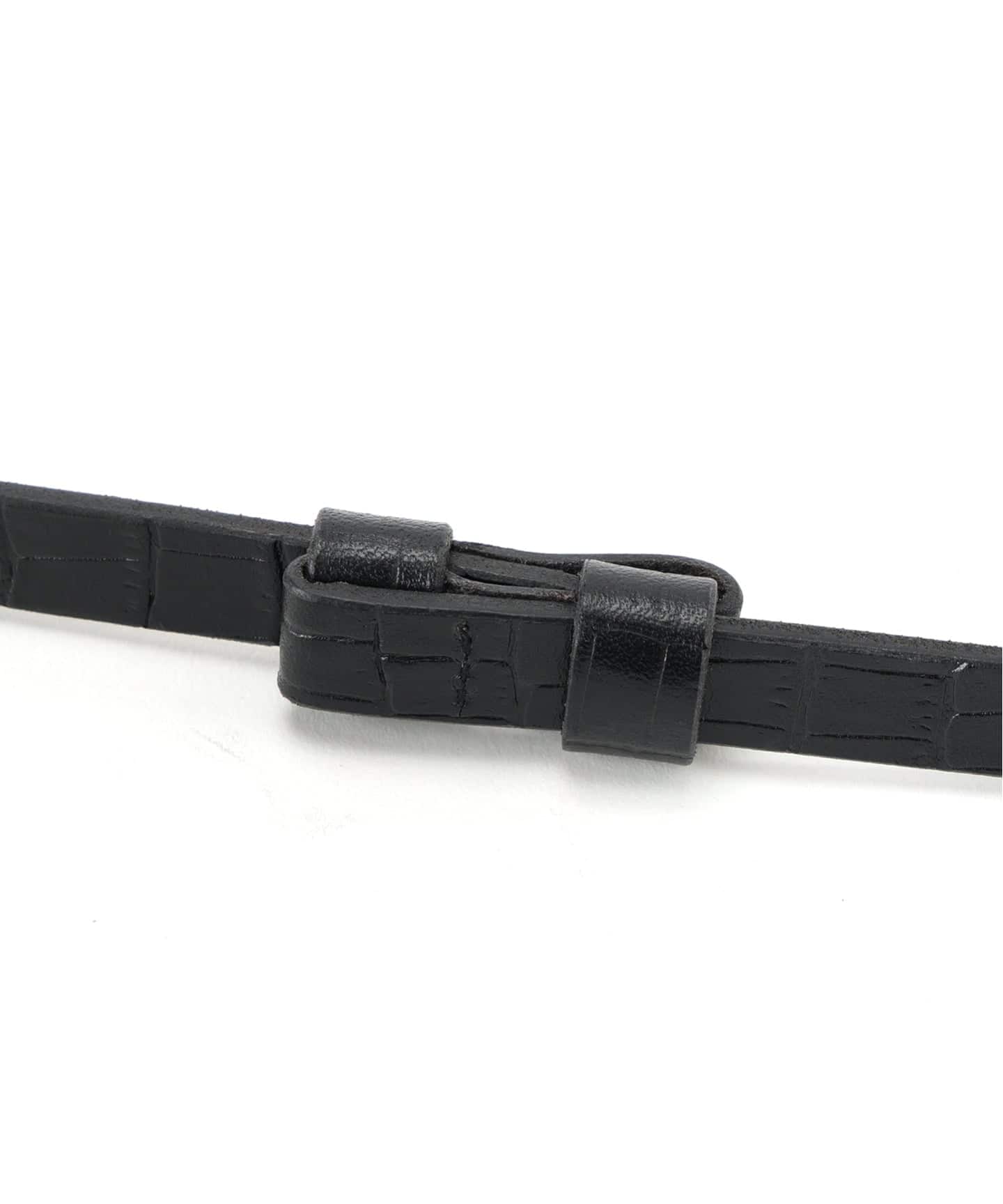 MAISON CANAU メゾンカナウ Belt クロコ MCLB5B01（ベルト）｜VERMEIL