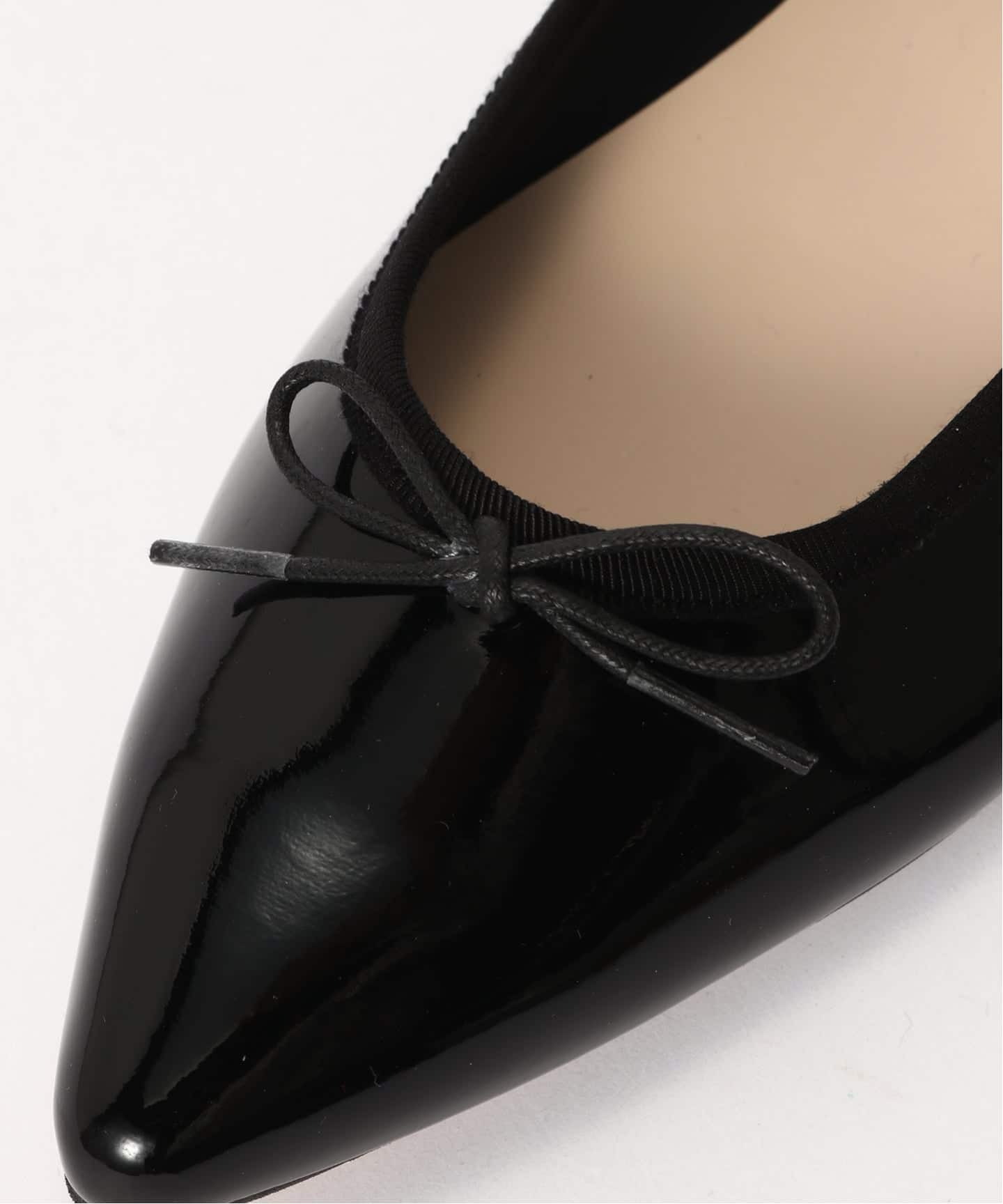 追加》ポインテッドエナメルバレエ（バレエシューズ）｜LE TALON（ル