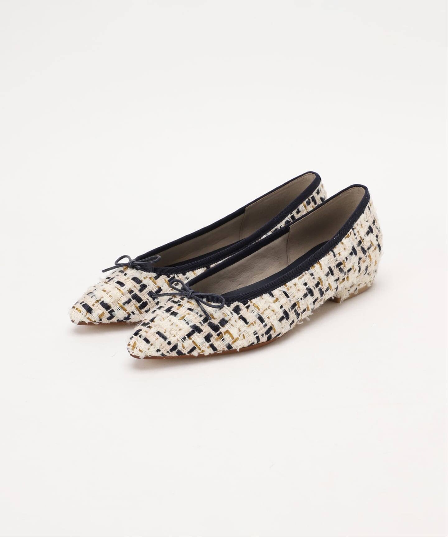 ルタロン（LE TALON）/ポインテッドツイードバレエ ポインテッドツイードバレエ（バレエシューズ）｜LE TALON（ル タロン